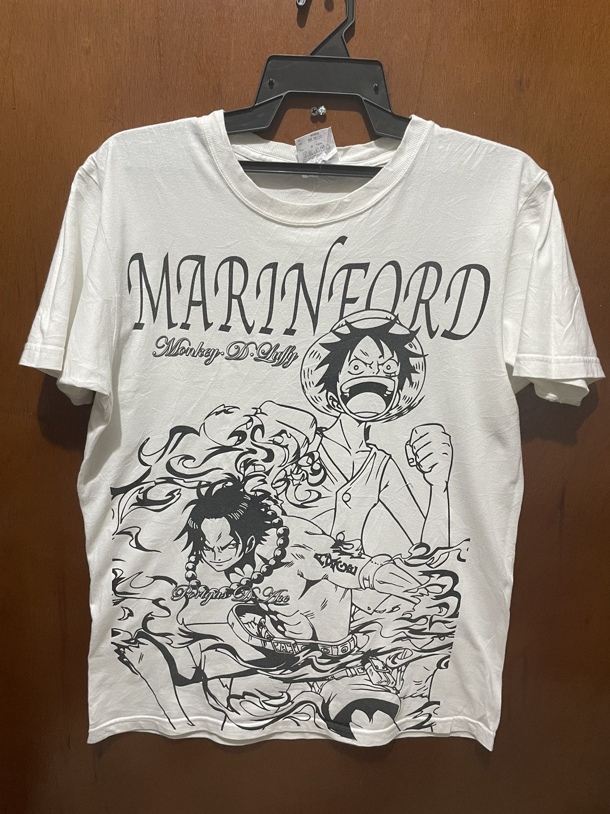 Japanese Brand Very Rare One Piece Over Print Vintage Tee Size US L / EU 52-54 / 3 - 1 Thumbnail