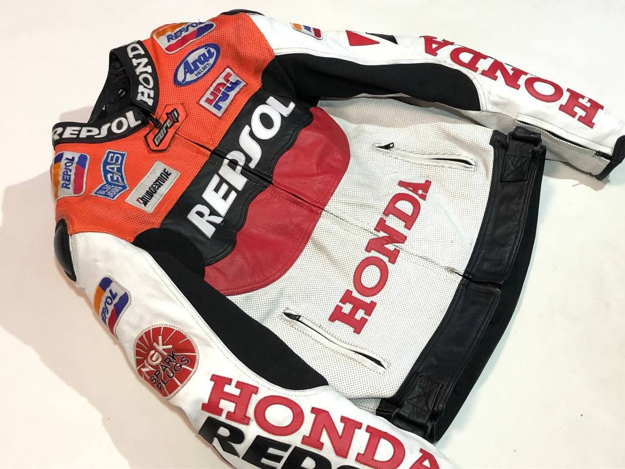 Honda Honda Moto Leather Jacket Morocross Size US M / EU 48-50 / 2 - 7 Thumbnail