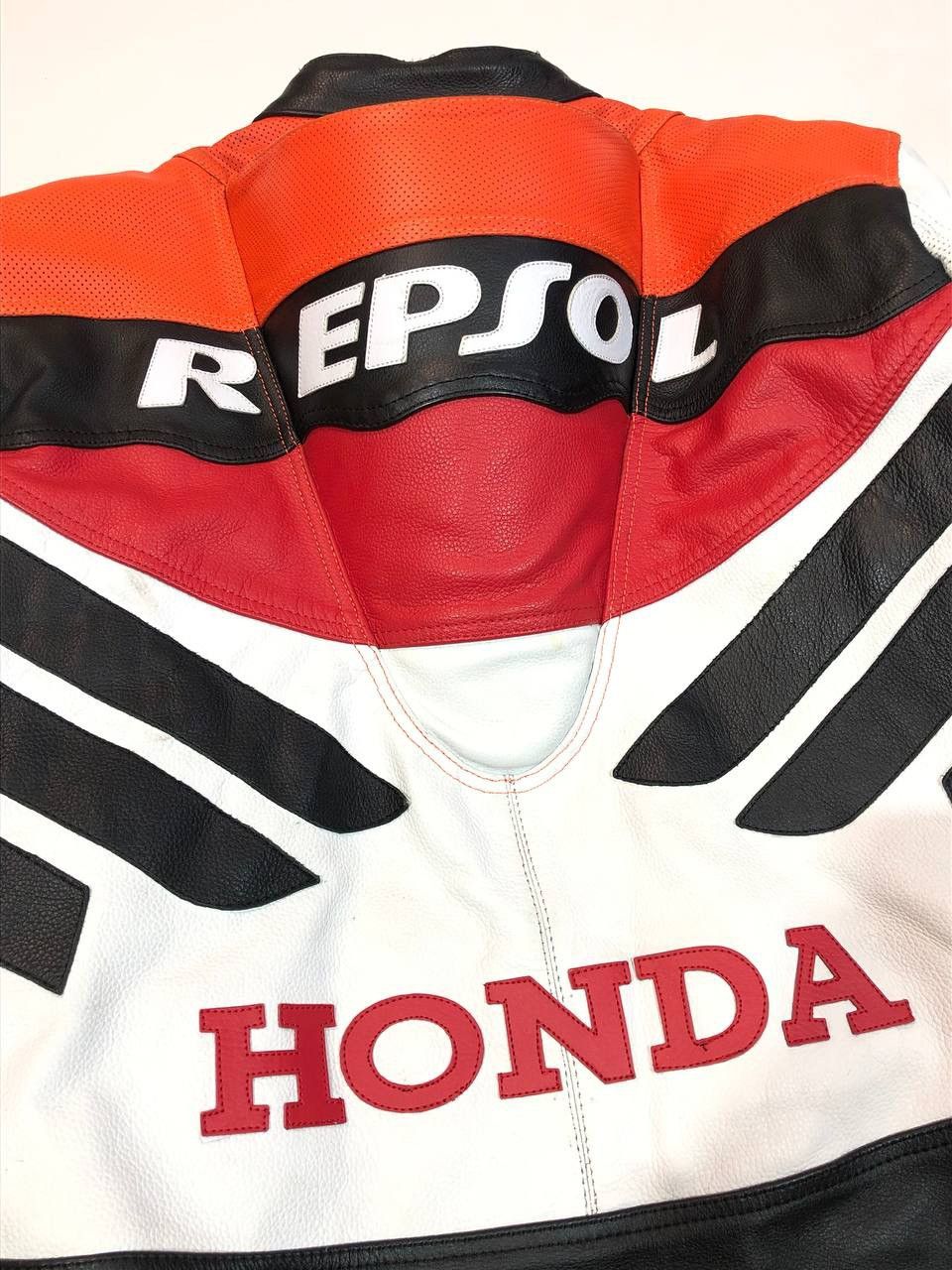 Honda Honda Moto Leather Jacket Morocross Size US M / EU 48-50 / 2 - 9 Thumbnail