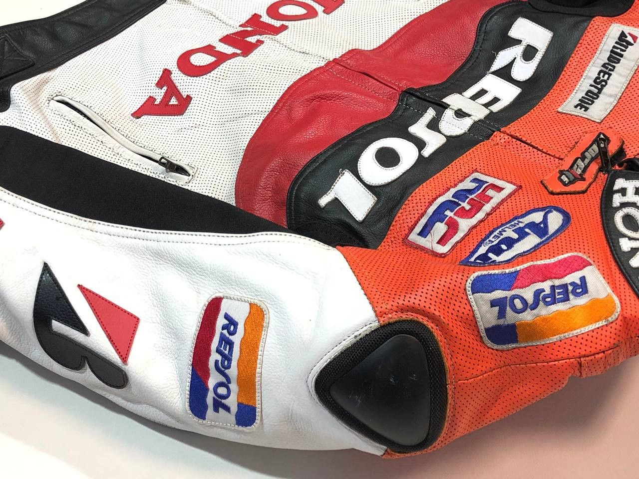Honda Honda Moto Leather Jacket Morocross Size US M / EU 48-50 / 2 - 5 Thumbnail