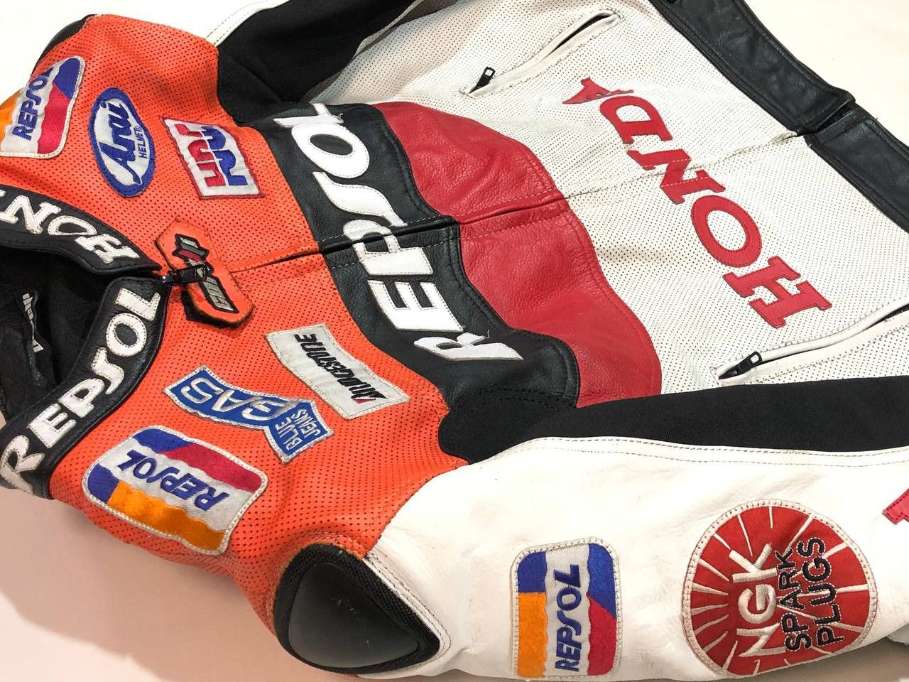 Honda Honda Moto Leather Jacket Morocross Size US M / EU 48-50 / 2 - 6 Thumbnail