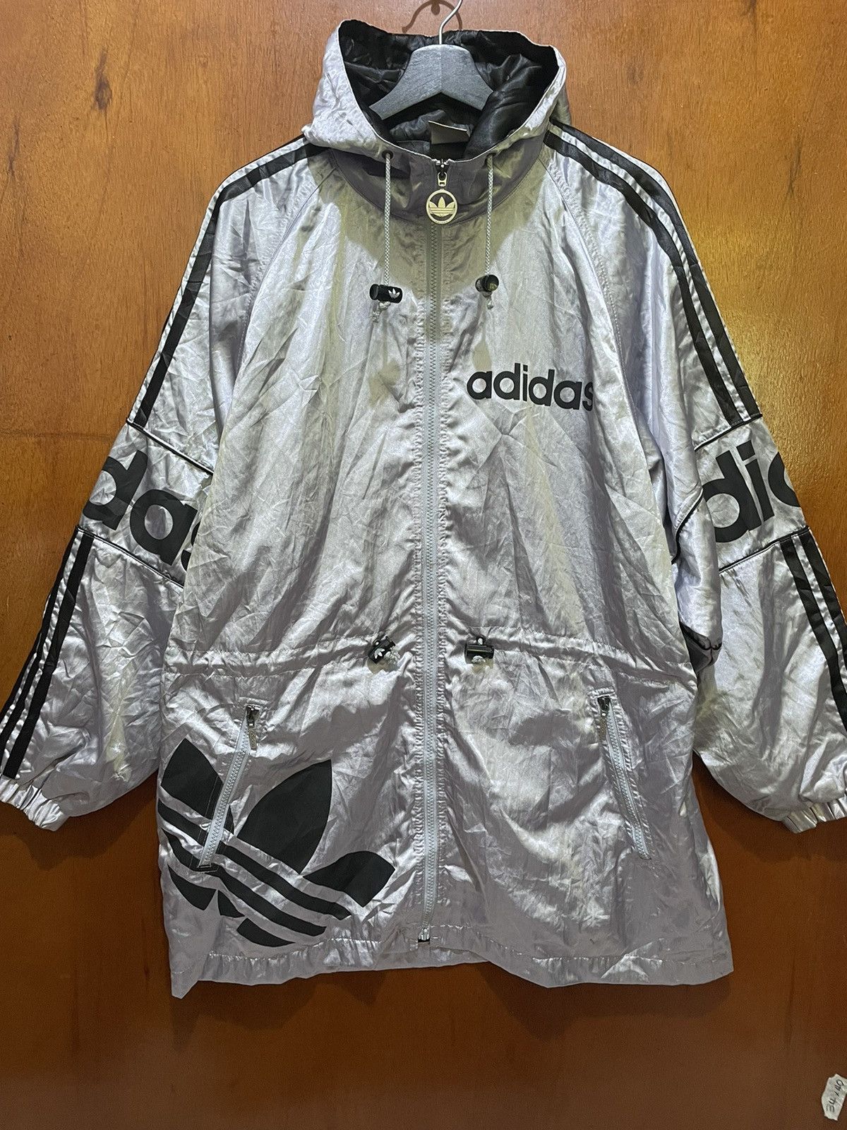 Vintage Vintage Adidas Decente Long Jacket Size US L / EU 52-54 / 3 - 1 Thumbnail