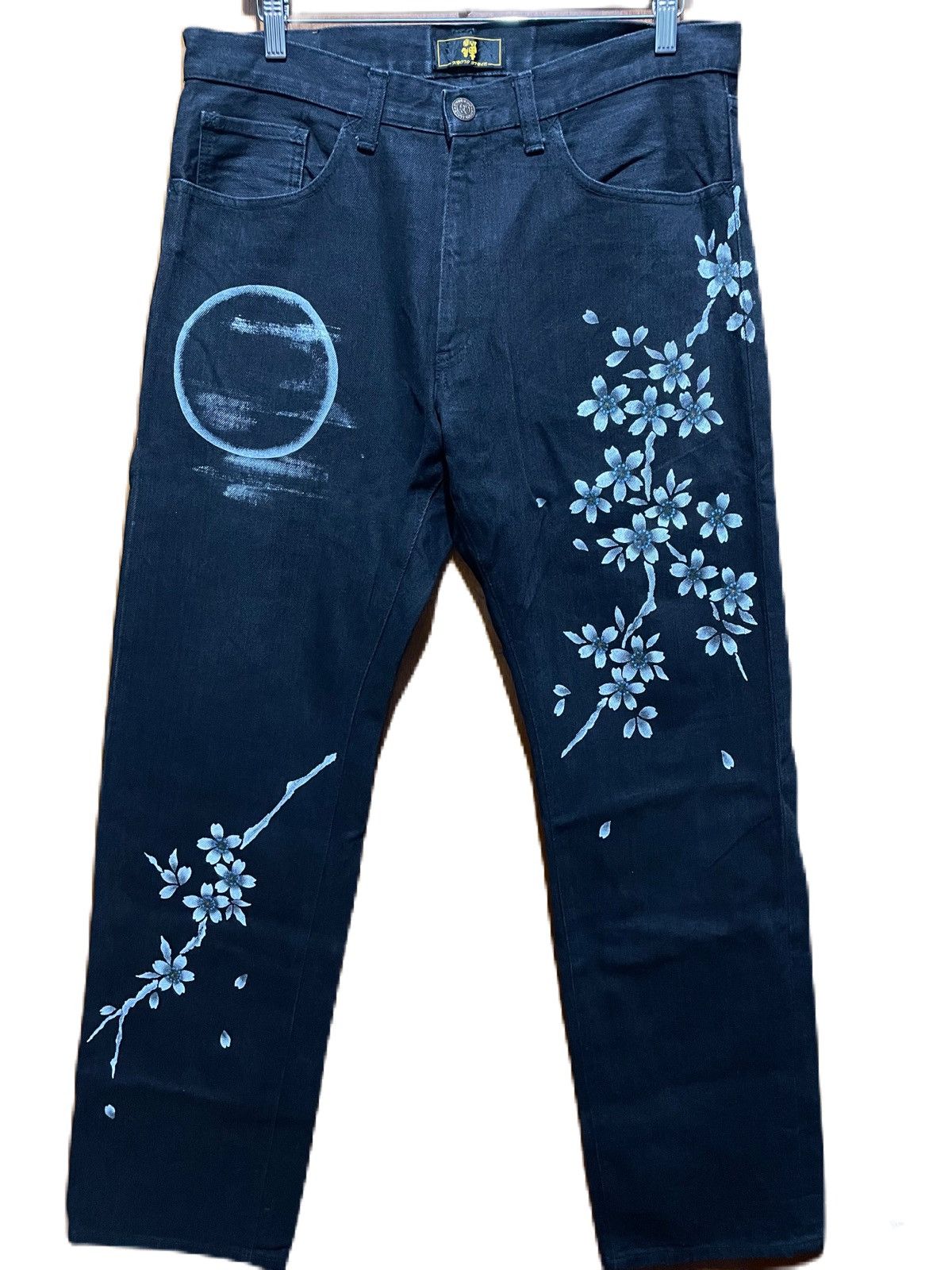 Japanese Brand Rare Zen Art Motives Japanese Denim Size US 36 / EU 52 - 3 Thumbnail
