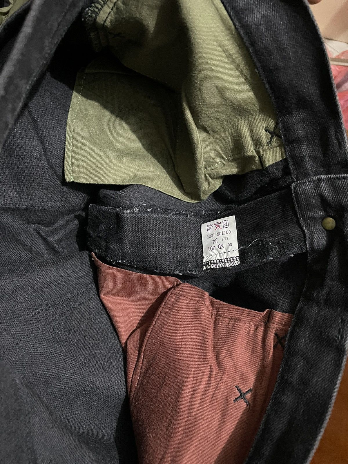 Japanese Brand Rare Zen Art Motives Japanese Denim Size US 36 / EU 52 - 11 Thumbnail