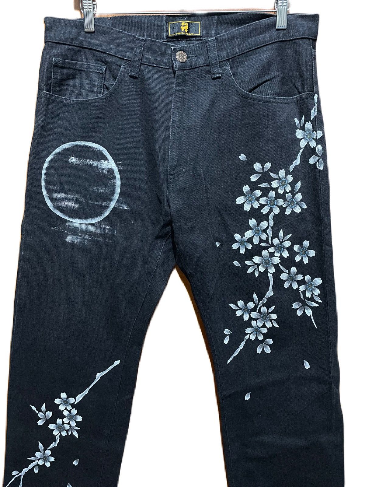 Japanese Brand Rare Zen Art Motives Japanese Denim Size US 36 / EU 52 - 1 Thumbnail