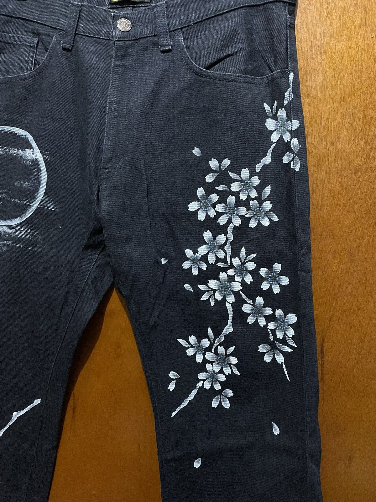 Japanese Brand Rare Zen Art Motives Japanese Denim Size US 36 / EU 52 - 4 Thumbnail