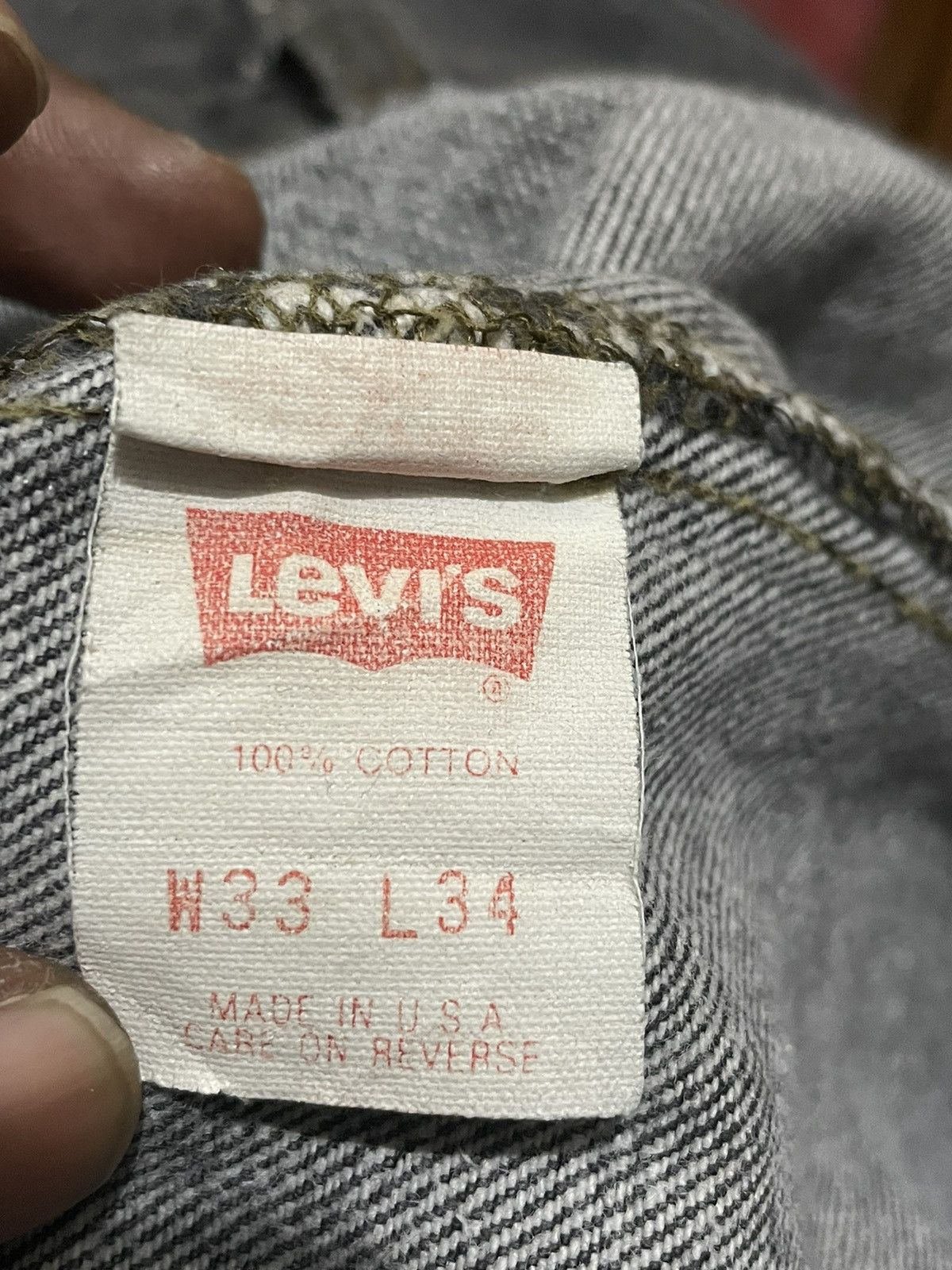 Levi's Rare Levis 501 Distressed Kurt Kobain Style Size US 32 / EU 48 - 6 Thumbnail