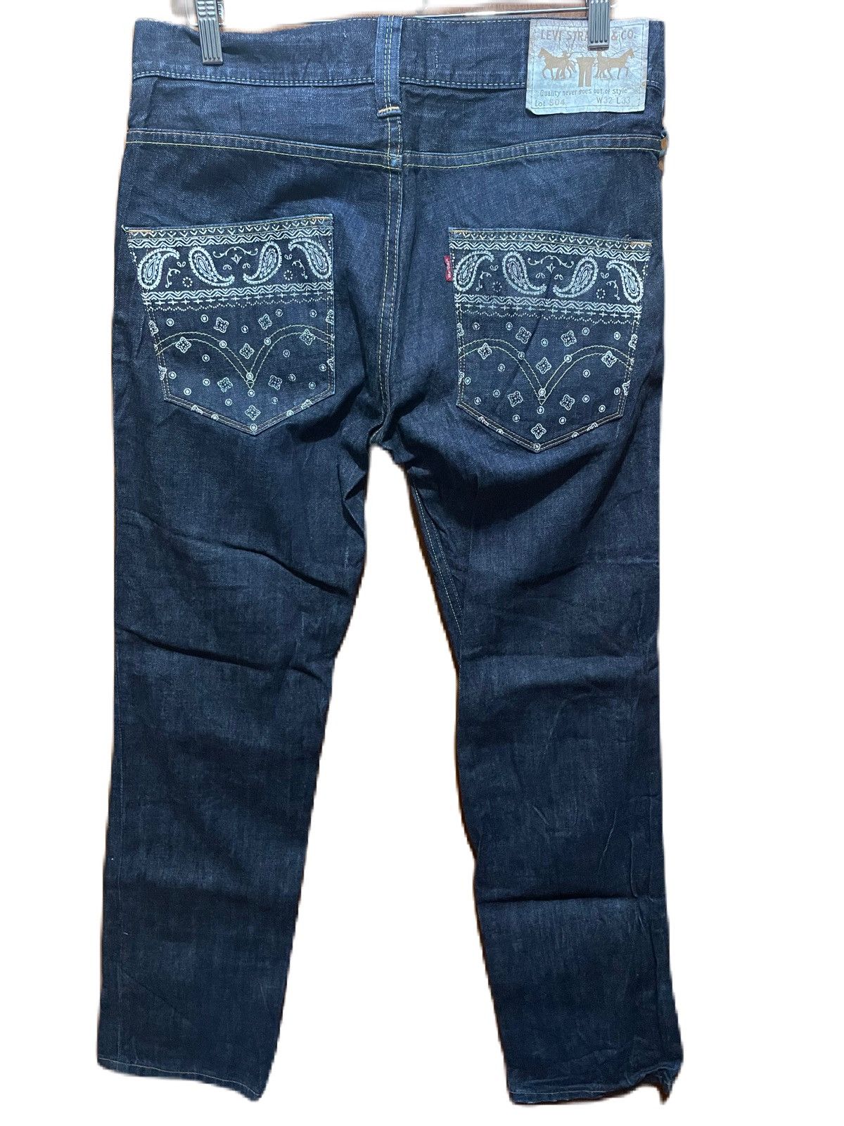 Rare Levis Bandana Pockets Jeans