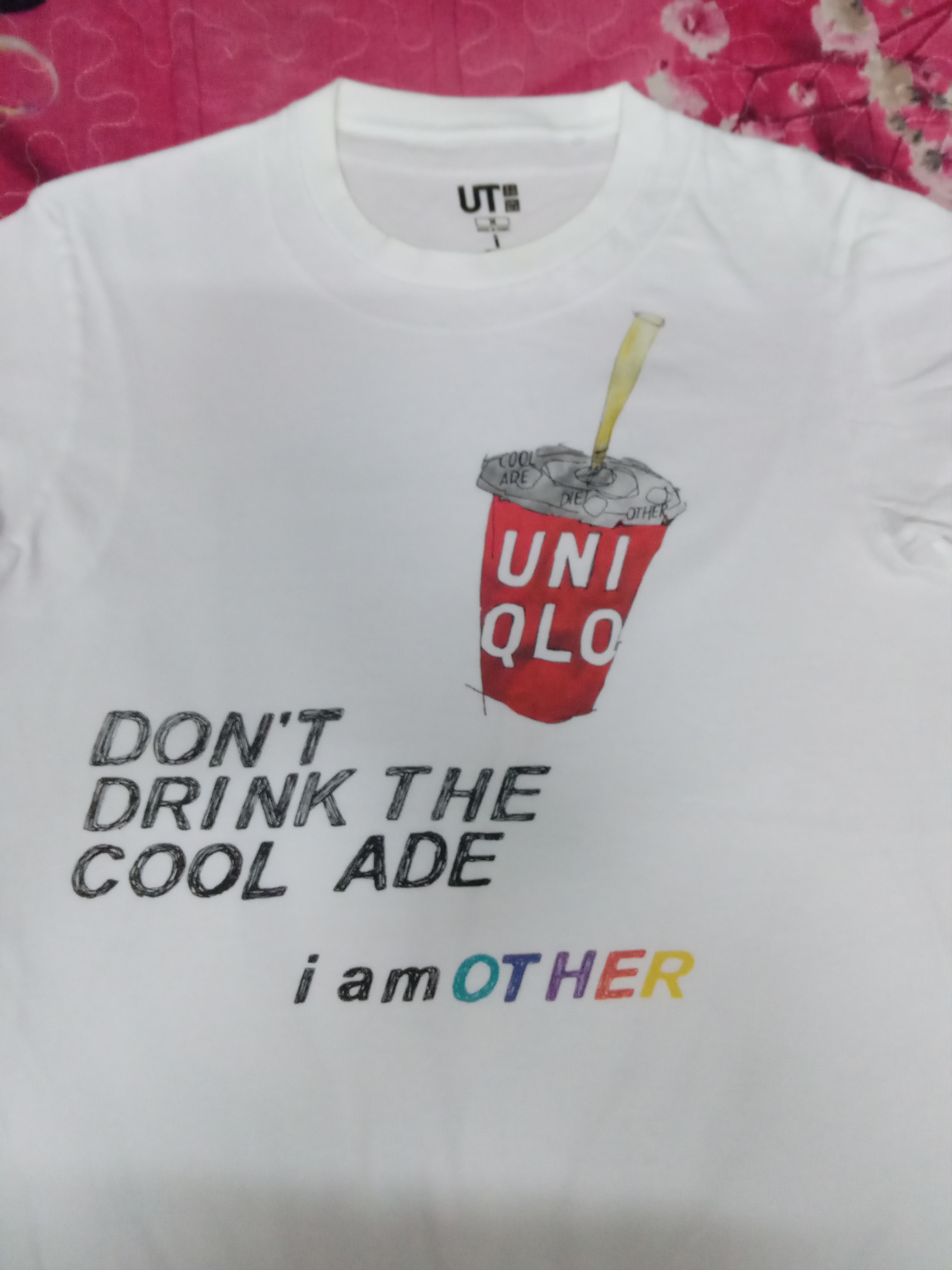 Japanese Brand × Uniqlo Pharell williams x Ut Tee shirt Nerd I am other Streetwear Size US M / EU 48-50 / 2 - 1 Thumbnail