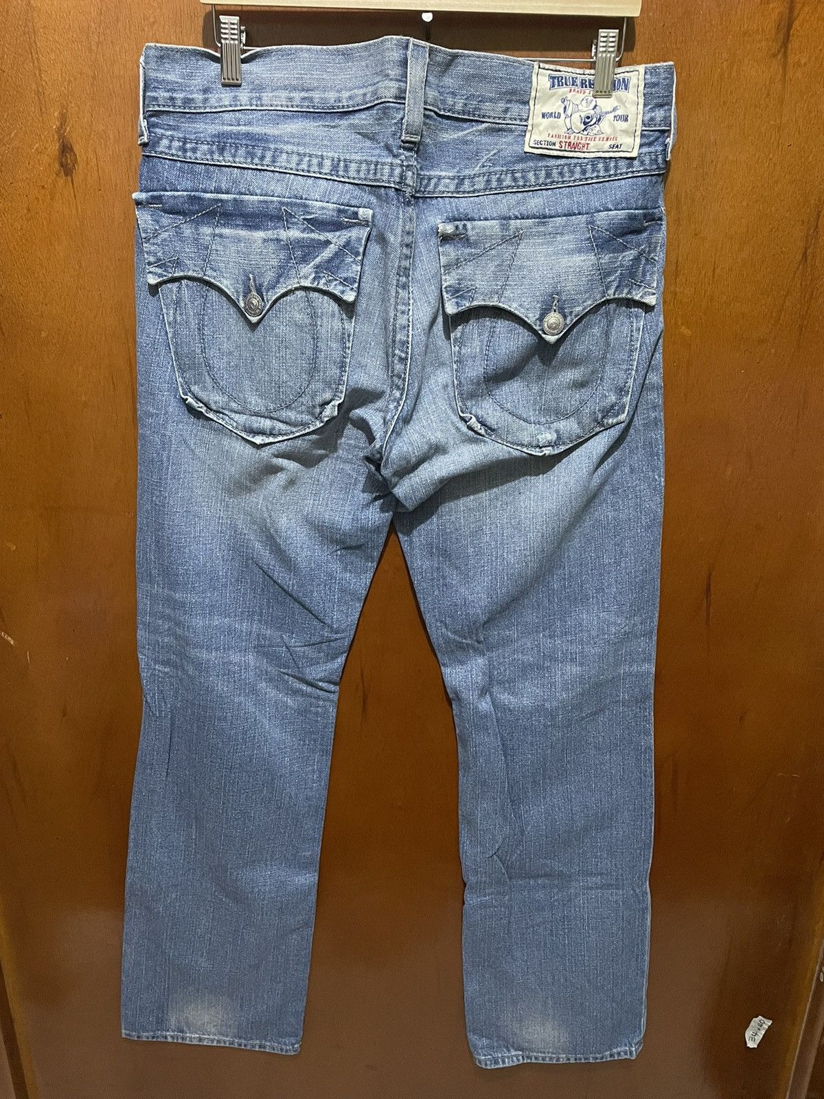 True Religion Vintage True Religion Section Straight Jeans Size US 37 - 2 Thumbnail