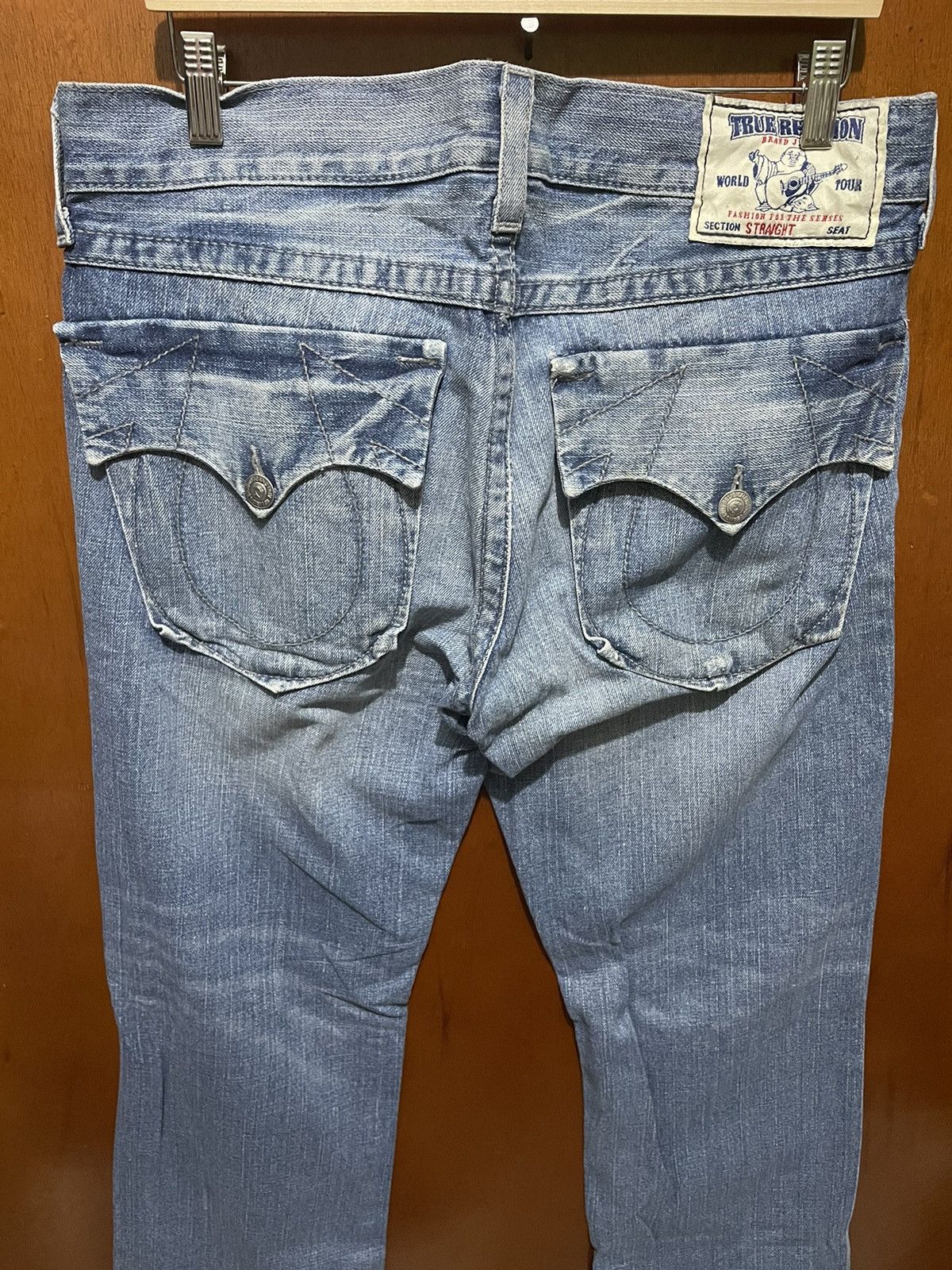 True Religion Vintage True Religion Section Straight Jeans Size US 37 - 1 Thumbnail