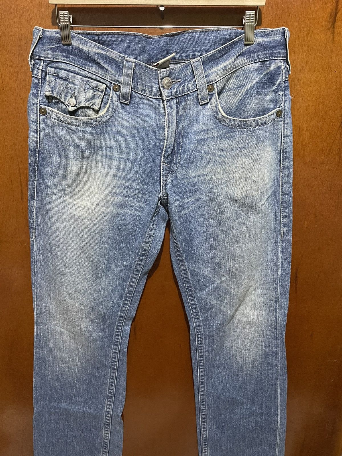 True Religion Vintage True Religion Section Straight Jeans Size US 37 - 4 Thumbnail