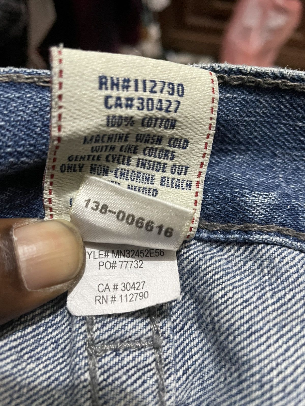 True Religion Vintage True Religion Section Straight Jeans Size US 37 - 11 Thumbnail