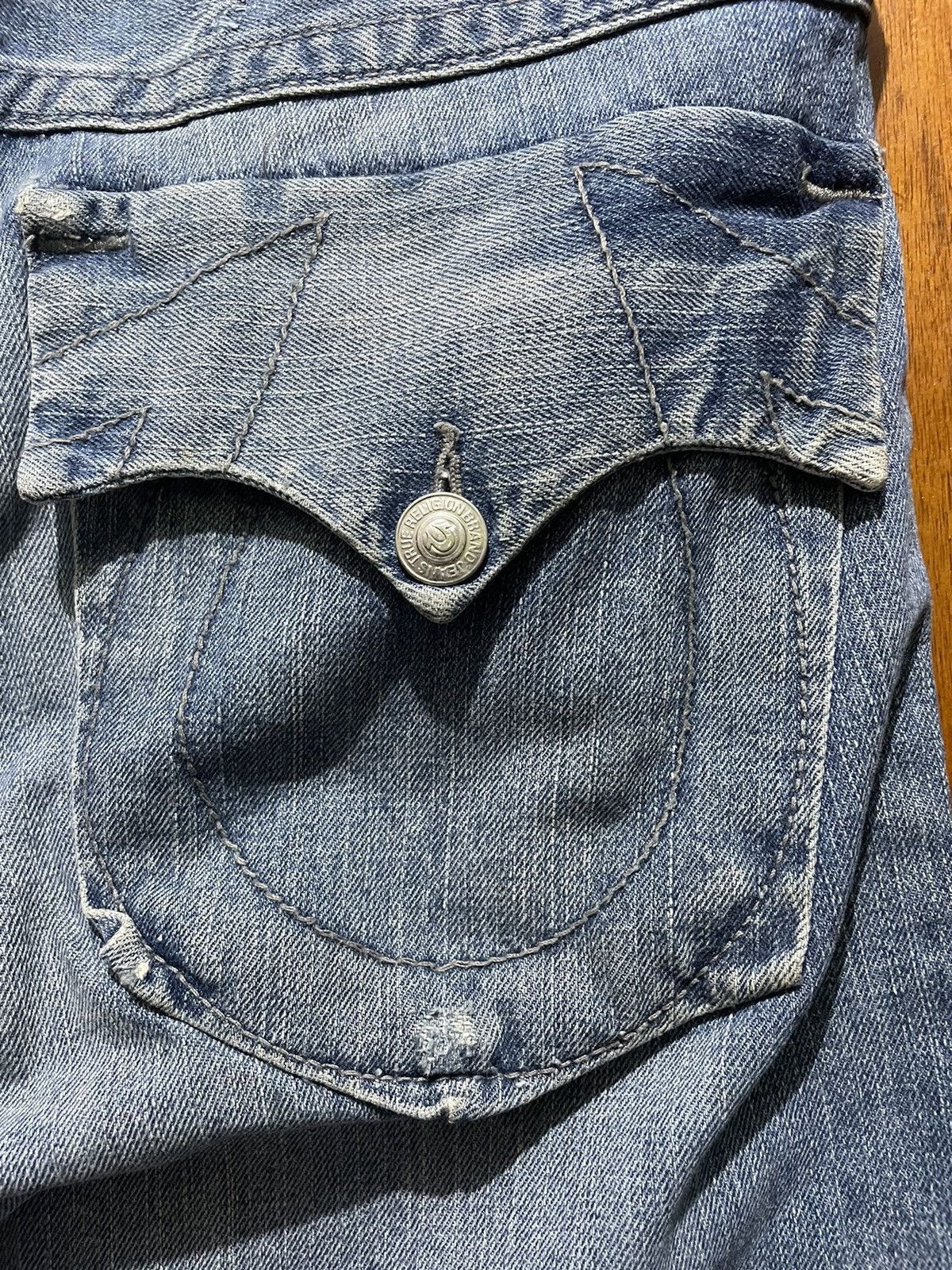 True Religion Vintage True Religion Section Straight Jeans Size US 37 - 7 Thumbnail