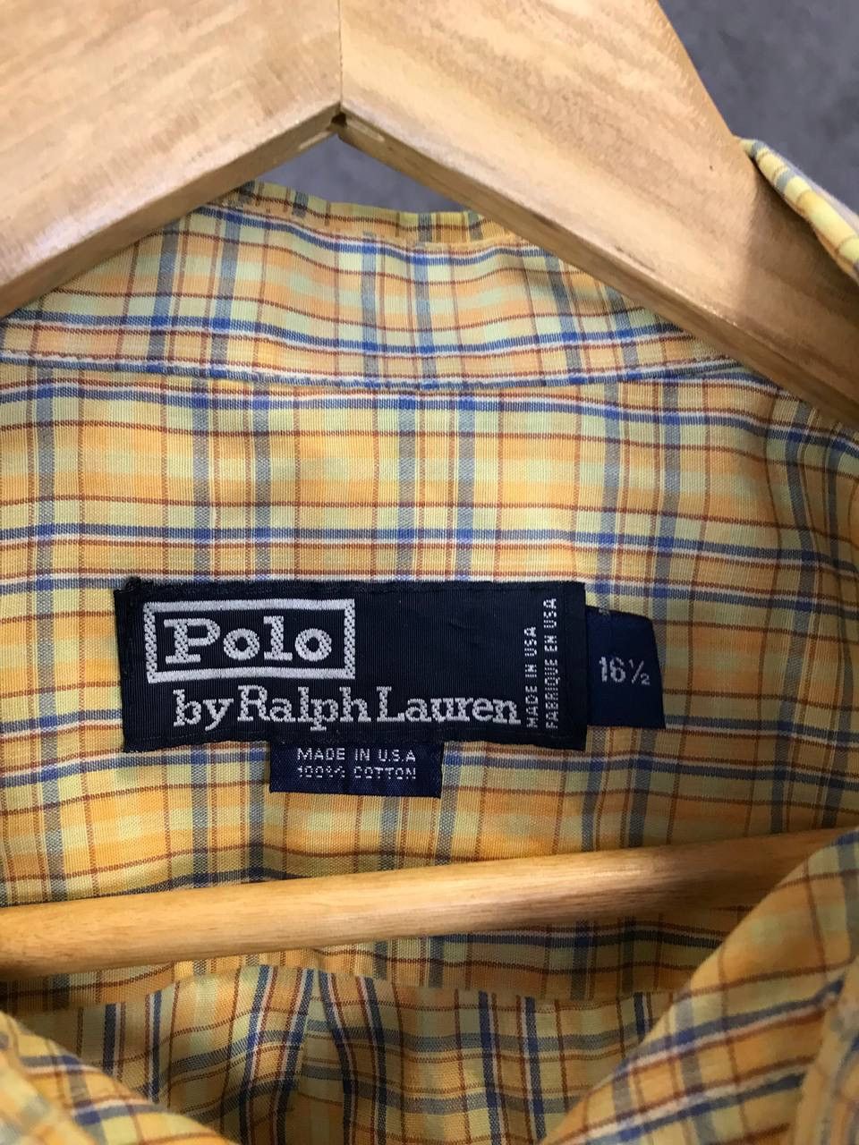 Polo Ralph Lauren Polo Ralph Lauren vintage made in USA shirt Size US L / EU 52-54 / 3 - 3 Thumbnail