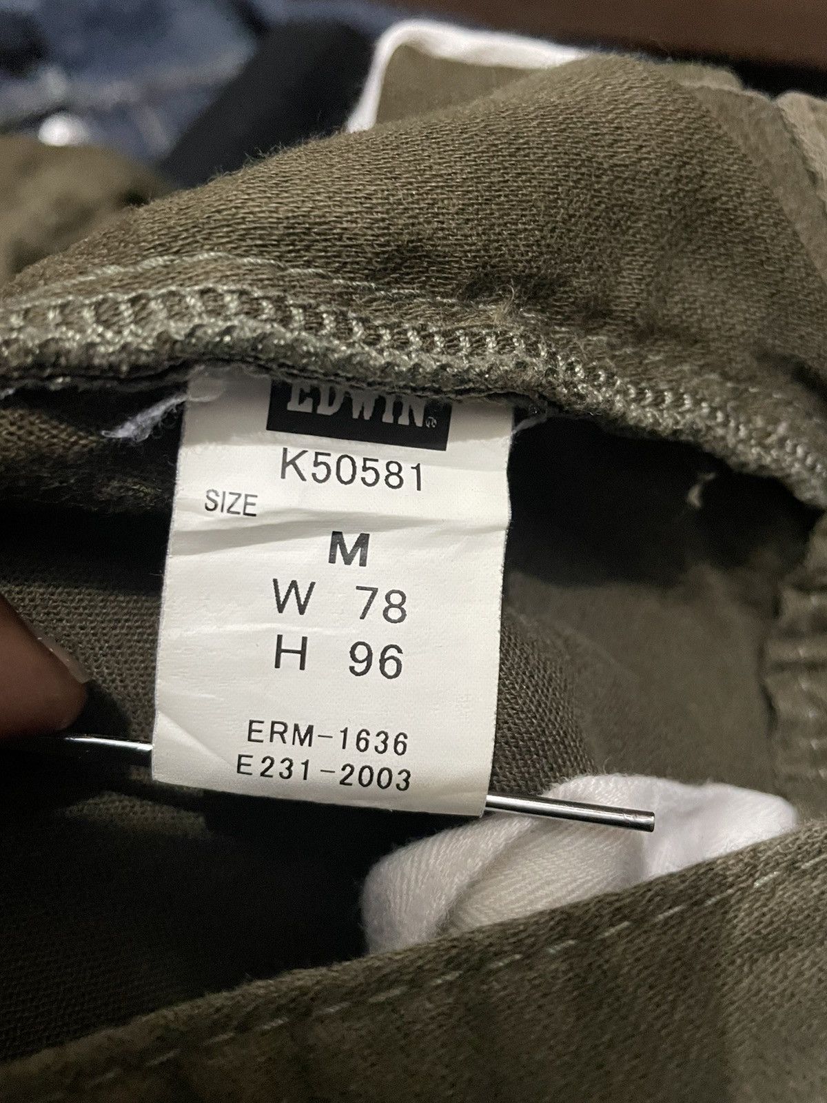 Edwin Rare Edwin Bondage And Multipocket Pants Size US 33 - 7 Thumbnail