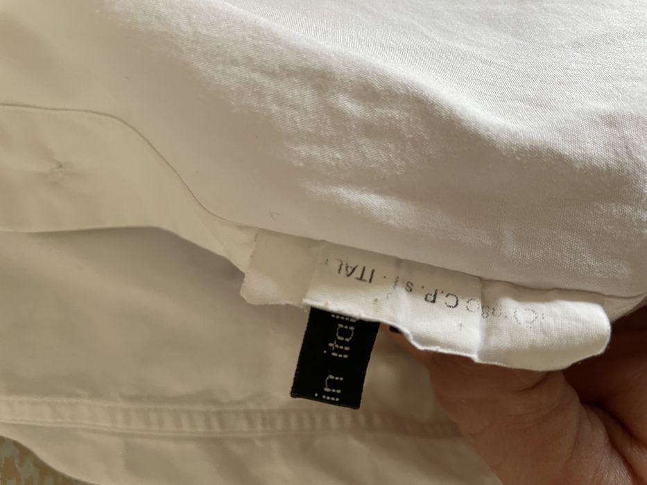 Carol Christian Poell White Button Up Shirt | Grailed