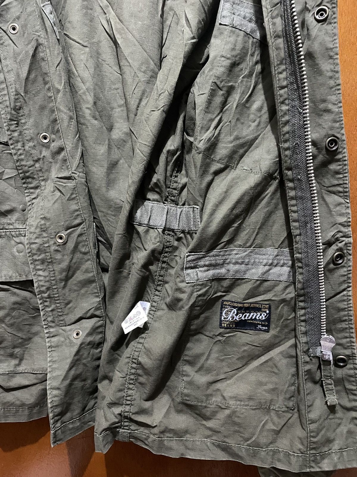 Beams Plus × Japanese Brand Rare Beams Parka Army Look A Like Size US L / EU 52-54 / 3 - 9 Thumbnail