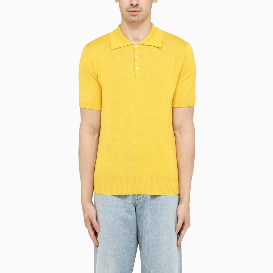 o1d2blof0523 Polo Shirts in Yellow
