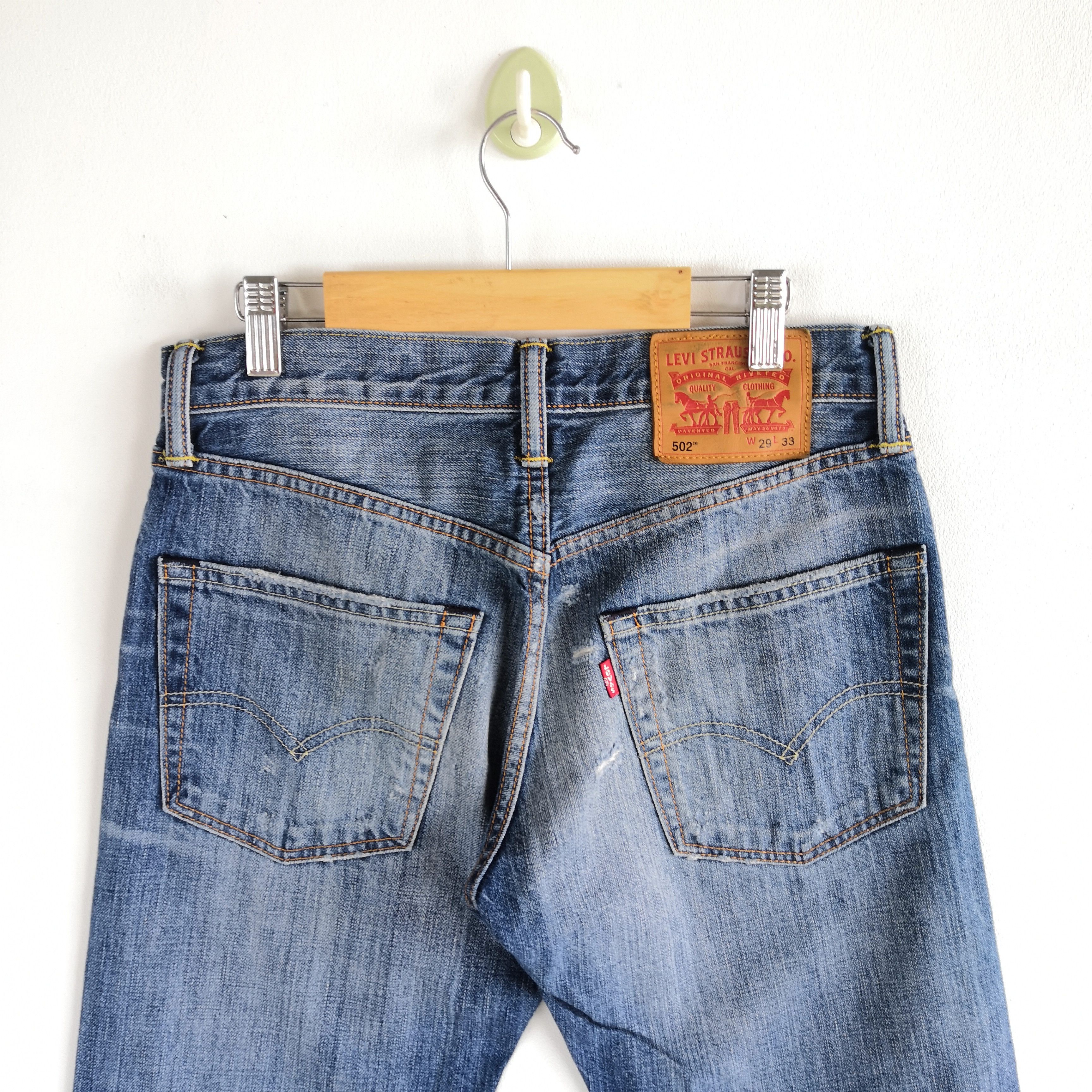 Levi's Vintage Levis Jeans Distressed Levi's Faded Light Wash Denim Size 28" / US 6 / IT 42 - 5 Thumbnail