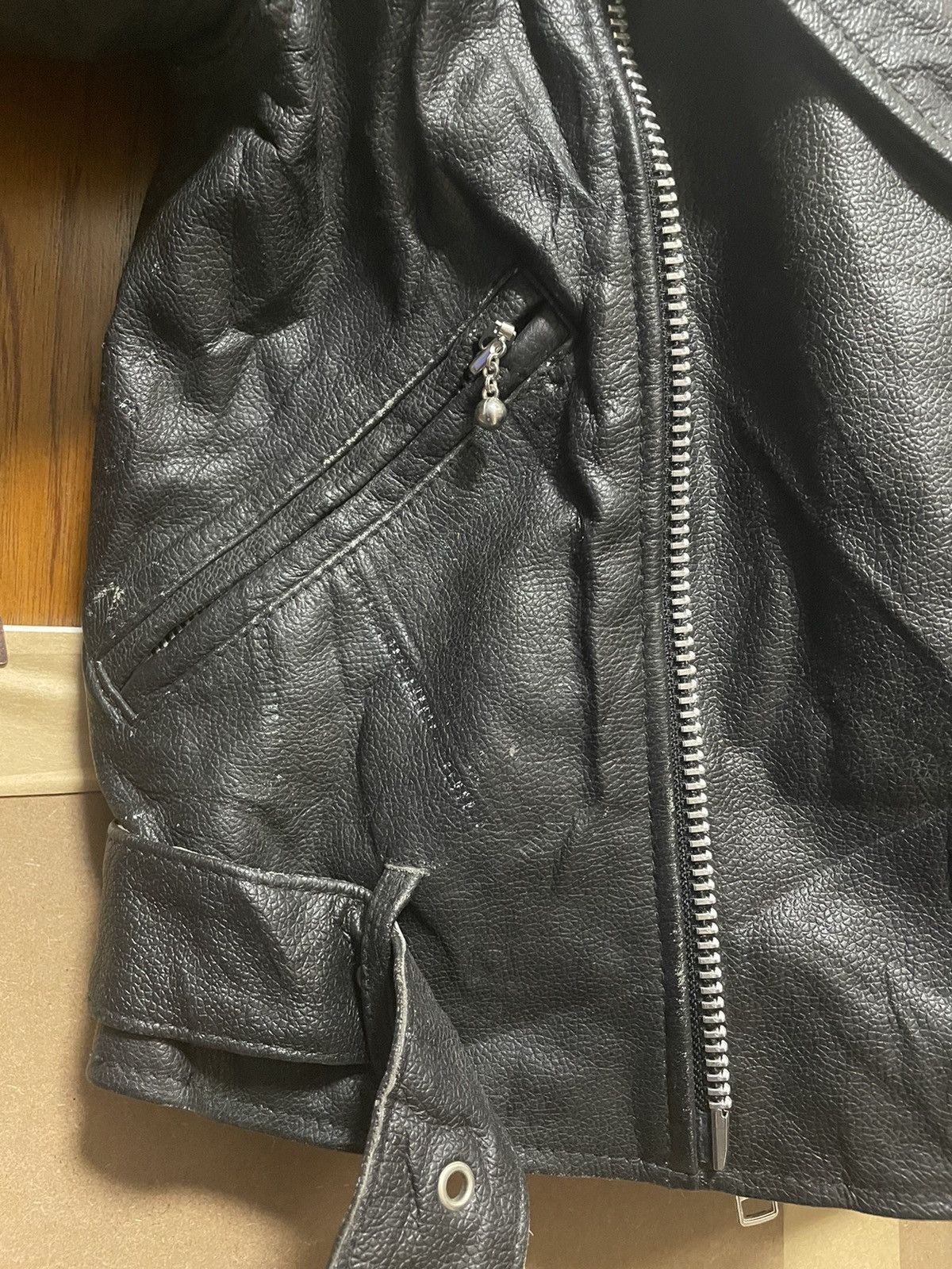 Japanese Brand Japanese Brand Hell Cat Punks Biker Leather Jacket Size US S / EU 44-46 / 1 - 8 Thumbnail