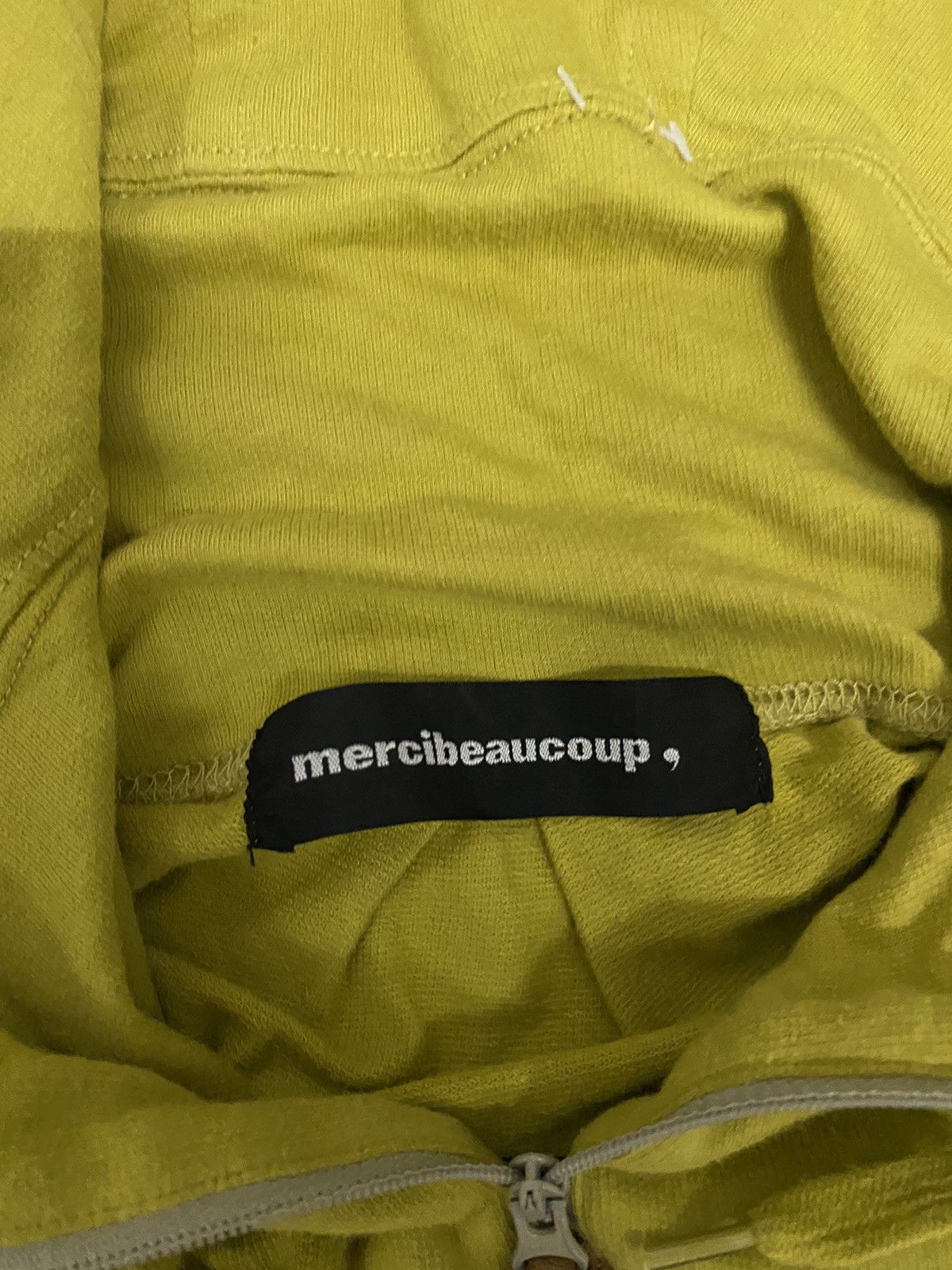 Vintage Mercibeaucoup Issey Miyake Zipper Hoodie Nice Design Size US M / EU 48-50 / 2 - 4 Thumbnail