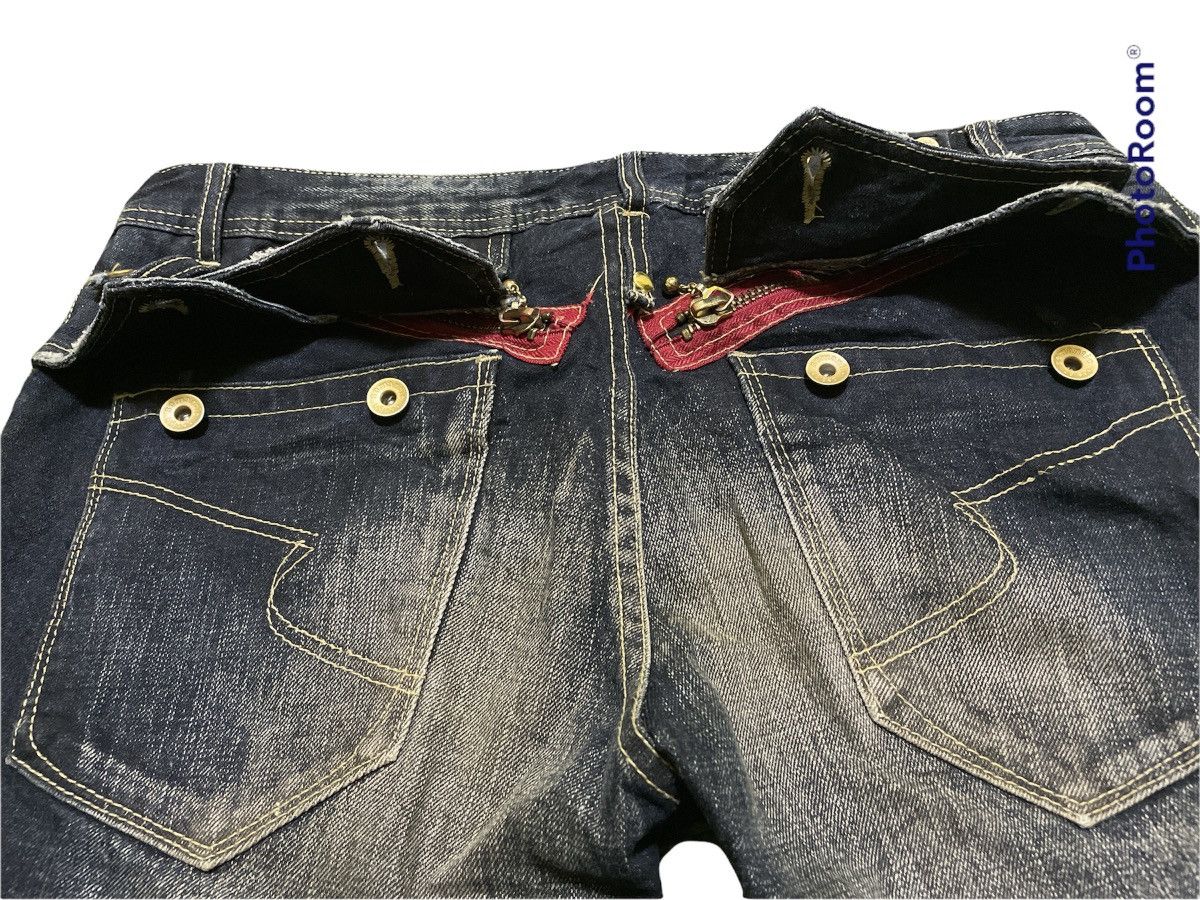 Japanese Brand Rare Semantic Design Distressed Look Like Size US 36 / EU 52 - 4 Thumbnail