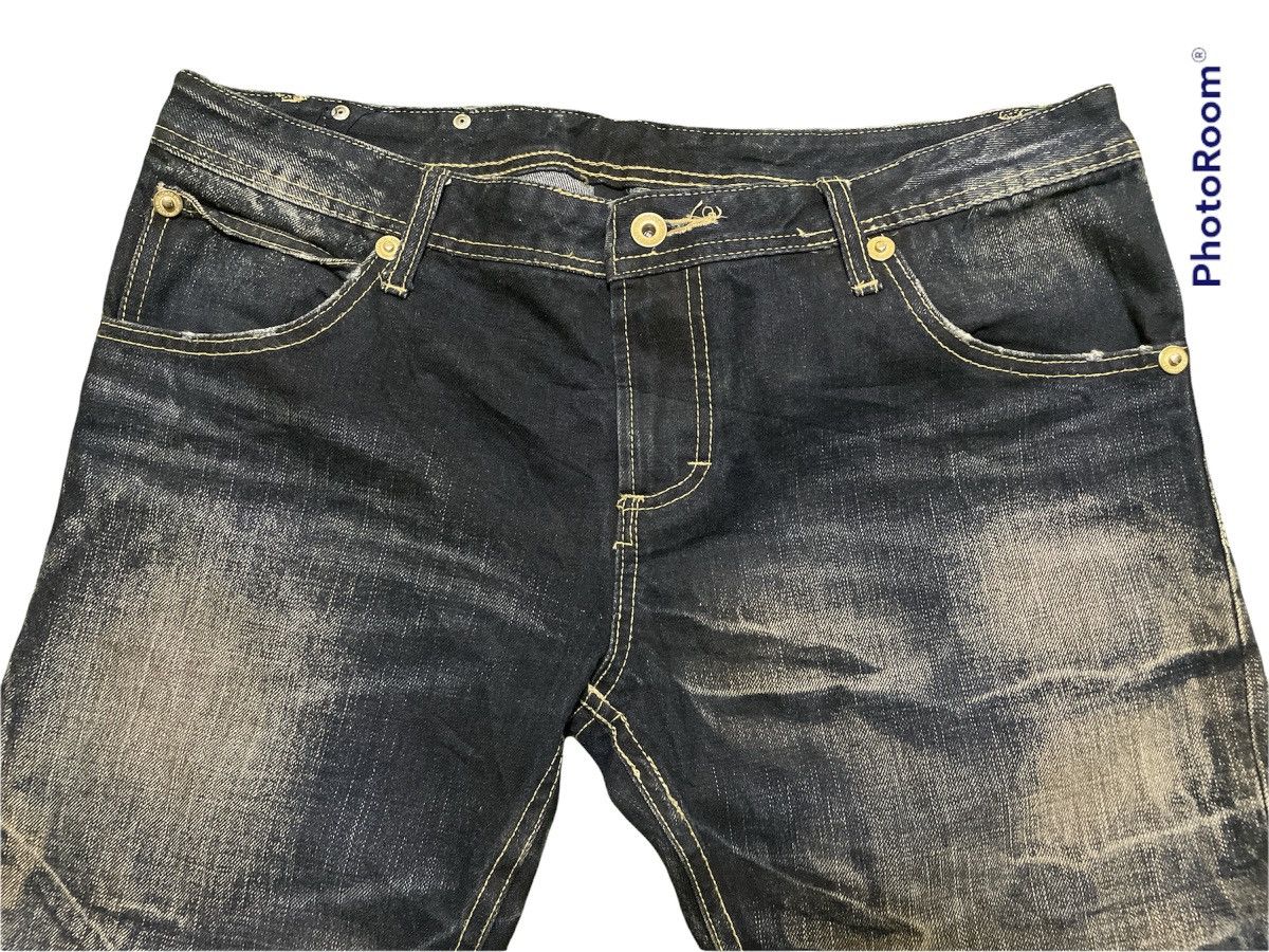 Japanese Brand Rare Semantic Design Distressed Look Like Size US 36 / EU 52 - 7 Thumbnail