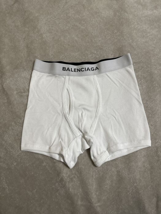 Balenciaga Logo Boxer Shorts - ShopStyle