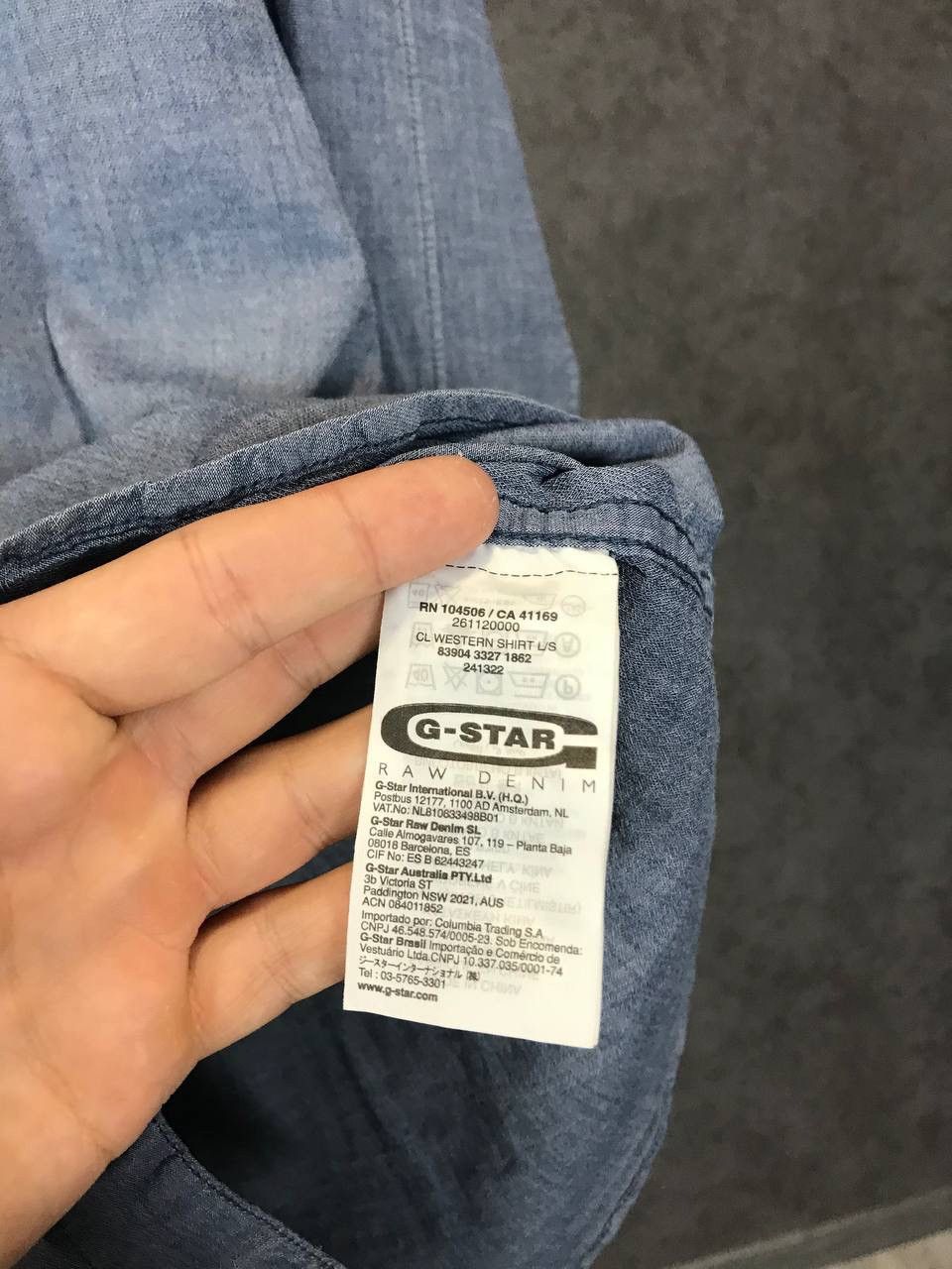 G-Star G Star Raw shirt Size US M / EU 48-50 / 2 - 6 Thumbnail