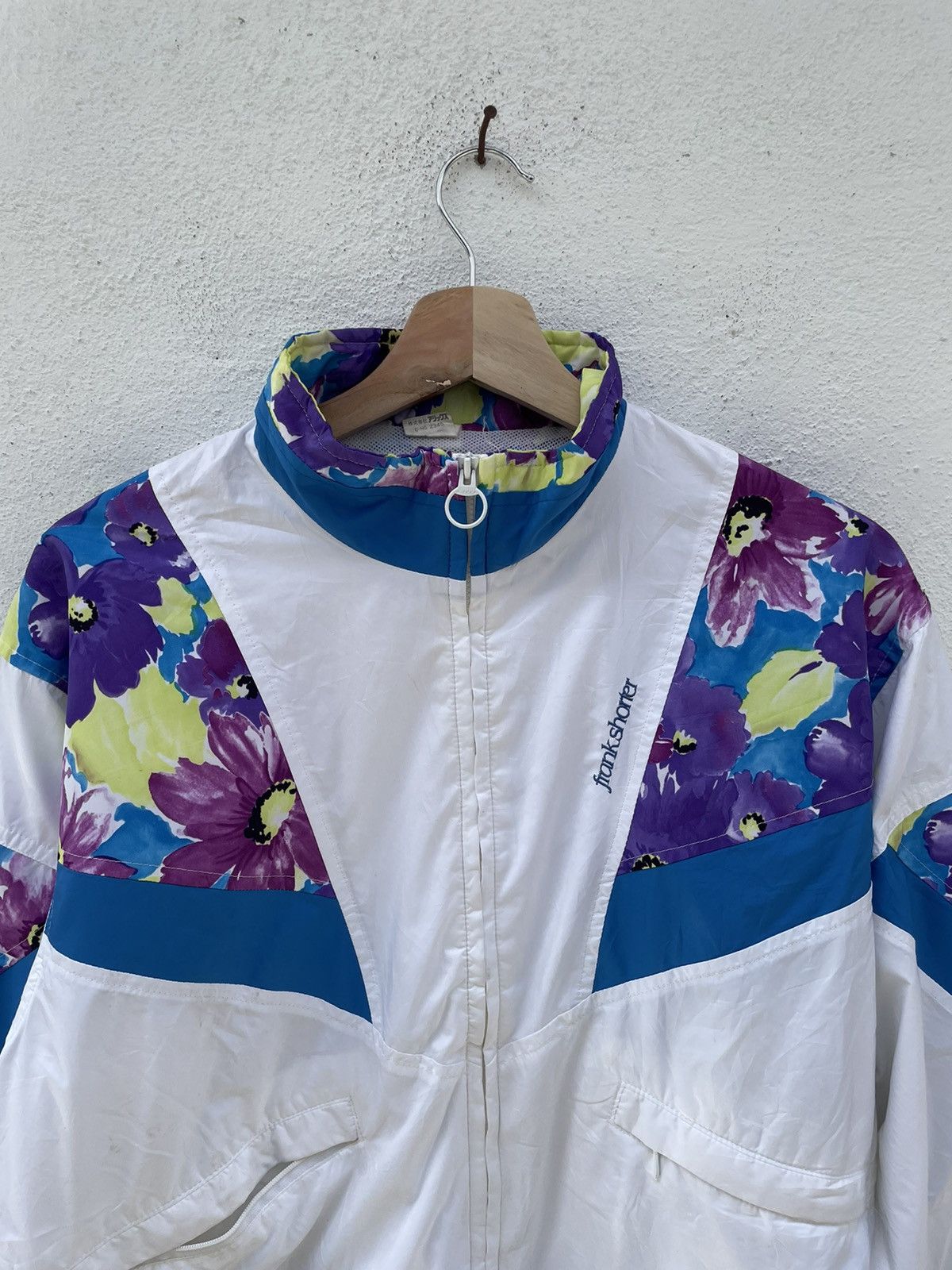 Japanese Brand × Vintage Vintage Frank Shorter Running Gear Multicolour Windbreakers Size US M / EU 48-50 / 2 - 2 Thumbnail