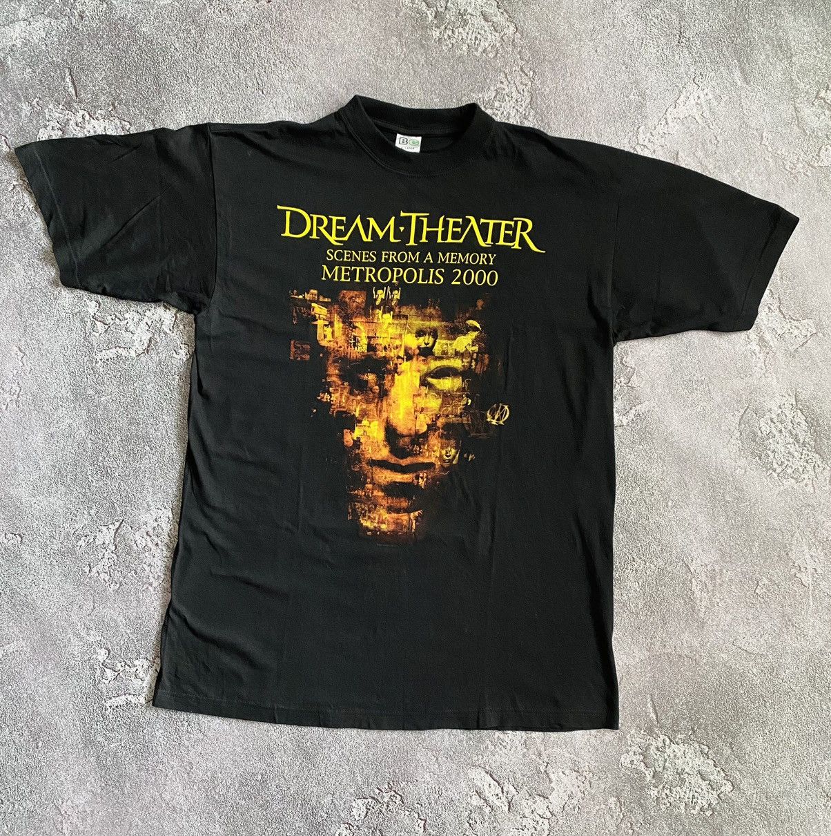 Vintage Dream Theater Metropolis Concert T Shirt 2000 Black XL