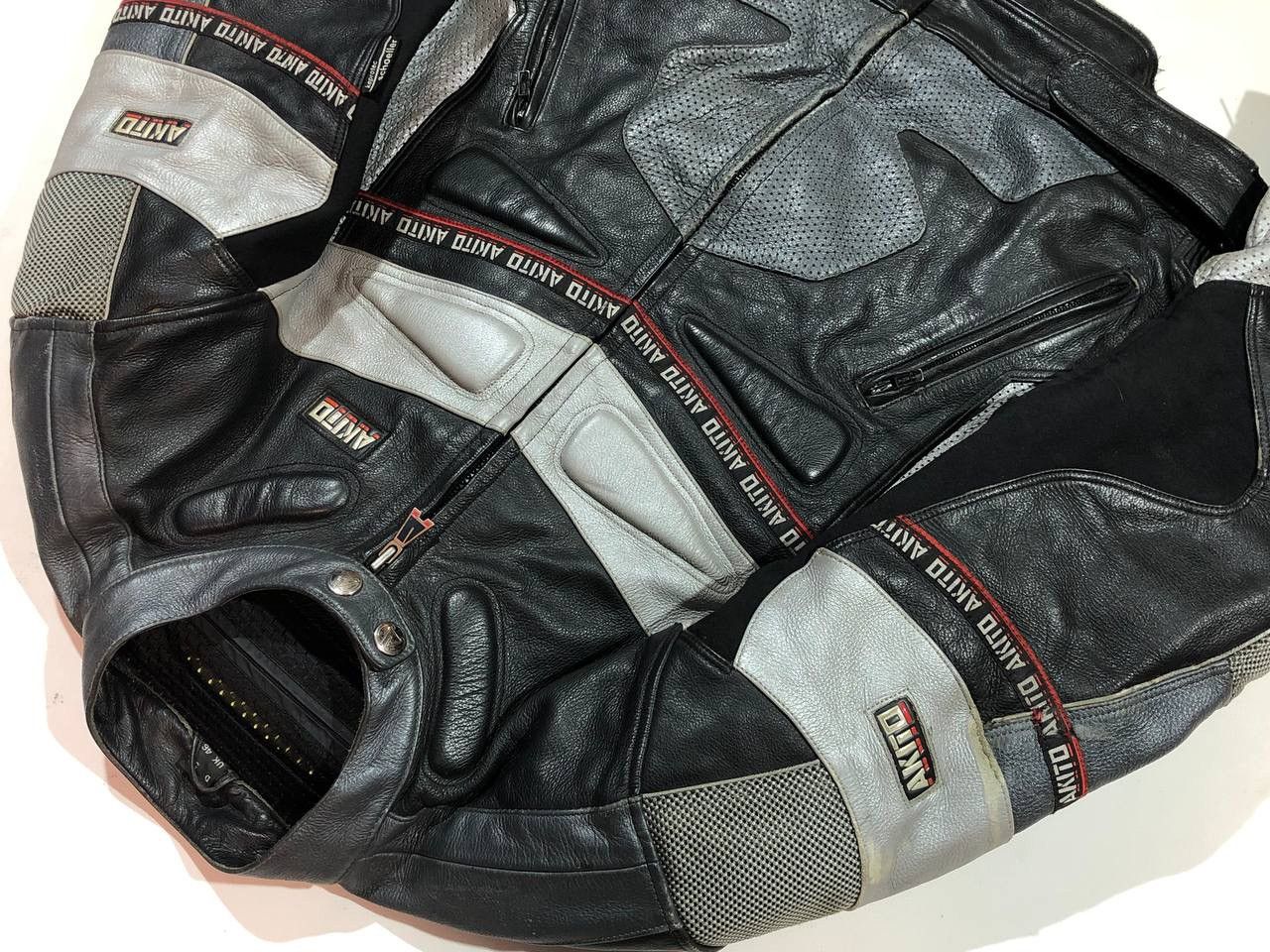 Other AKITO Moto Leather Jacket Racing Size US S / EU 44-46 / 1 - 8 Thumbnail