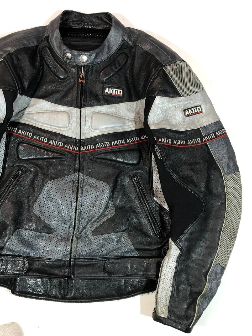 Other AKITO Moto Leather Jacket Racing Size US S / EU 44-46 / 1 - 4 Thumbnail