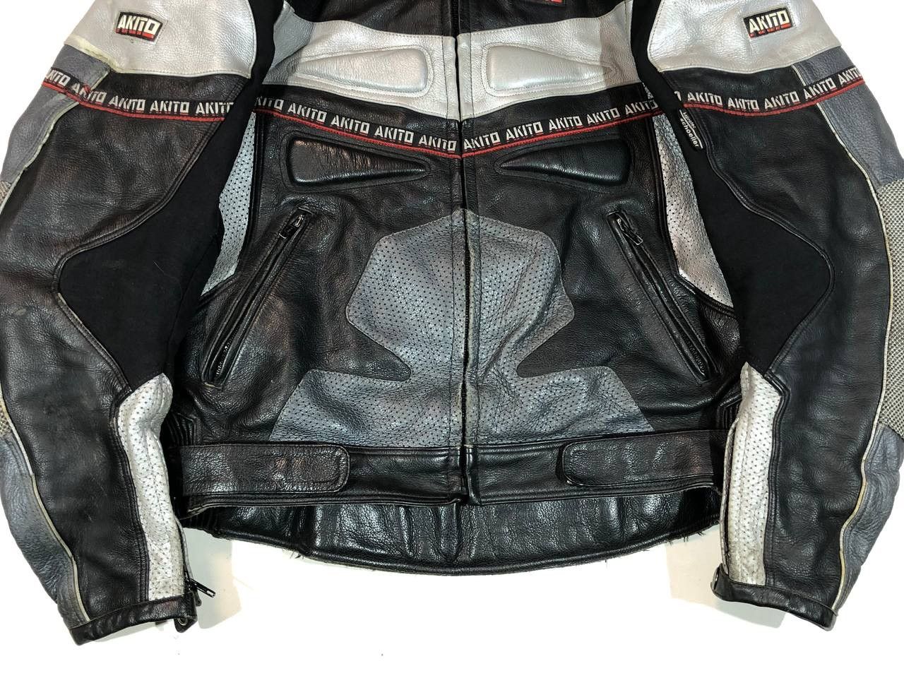 Other AKITO Moto Leather Jacket Racing Size US S / EU 44-46 / 1 - 6 Thumbnail