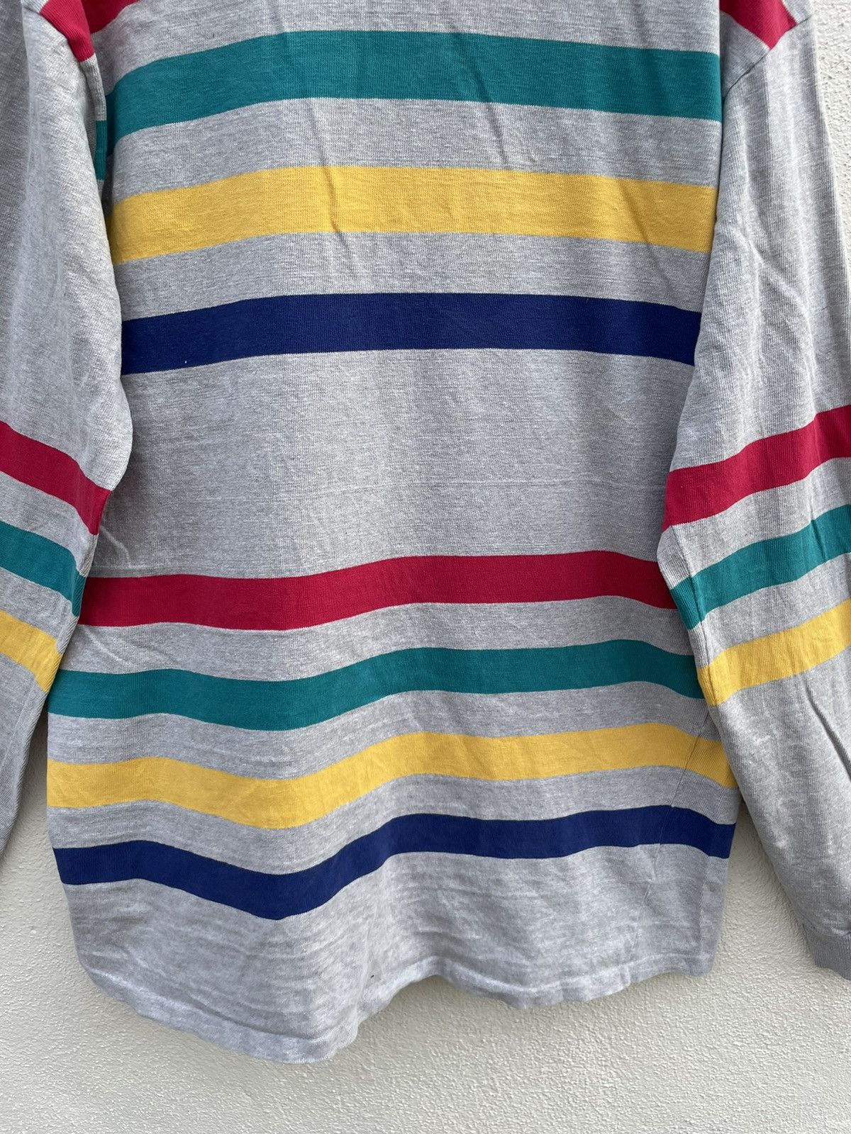 Gant Vintage 90s Salty Dog Washed Rugby Polo t Shirt Made In Usa Size US L / EU 52-54 / 3 - 7 Thumbnail