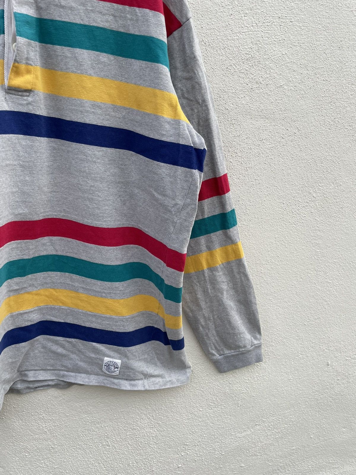 Gant Vintage 90s Salty Dog Washed Rugby Polo t Shirt Made In Usa Size US L / EU 52-54 / 3 - 4 Thumbnail