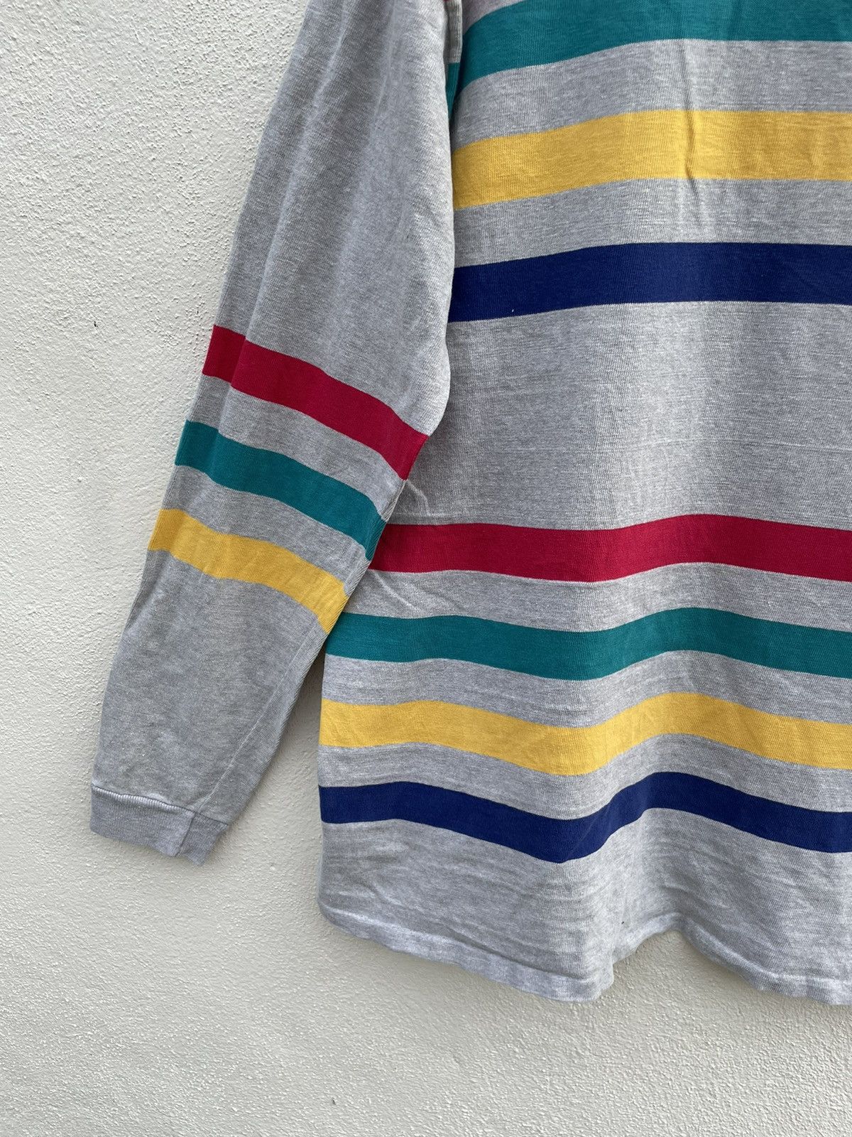 Gant Vintage 90s Salty Dog Washed Rugby Polo t Shirt Made In Usa Size US L / EU 52-54 / 3 - 8 Thumbnail