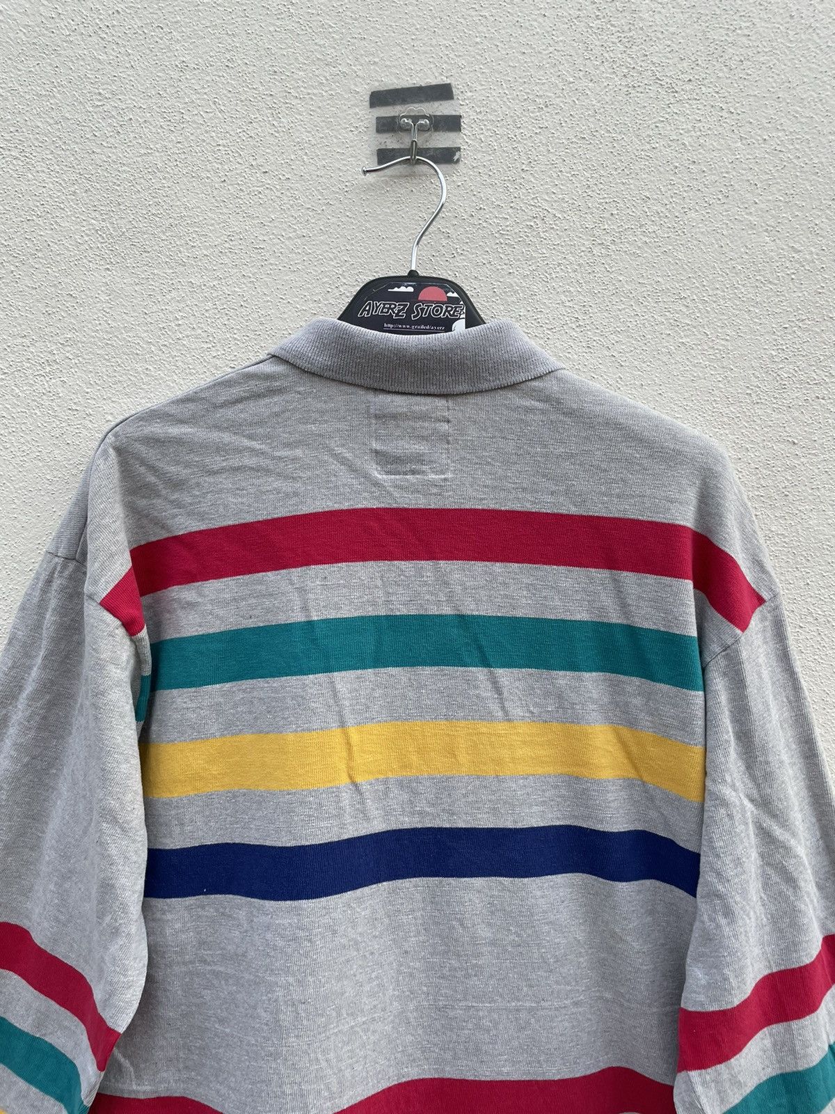 Gant Vintage 90s Salty Dog Washed Rugby Polo t Shirt Made In Usa Size US L / EU 52-54 / 3 - 6 Thumbnail