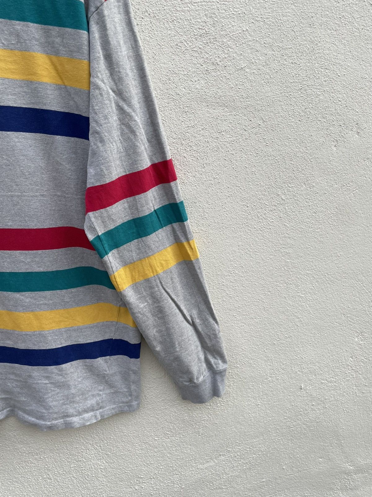 Gant Vintage 90s Salty Dog Washed Rugby Polo t Shirt Made In Usa Size US L / EU 52-54 / 3 - 9 Thumbnail