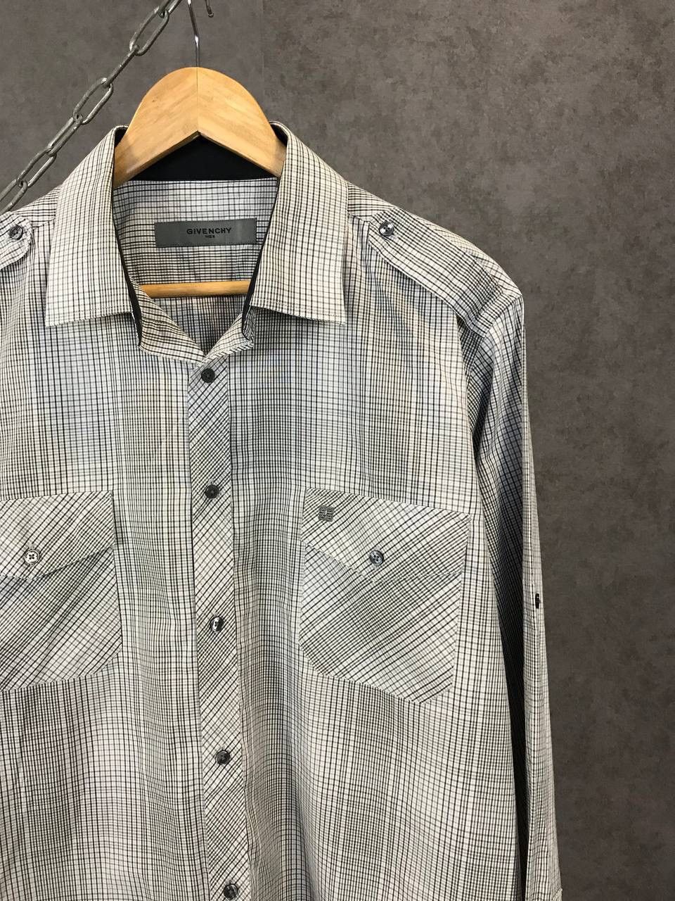 Givenchy Givenchy men gray pocket shirt Size US L / EU 52-54 / 3 - 2 Thumbnail