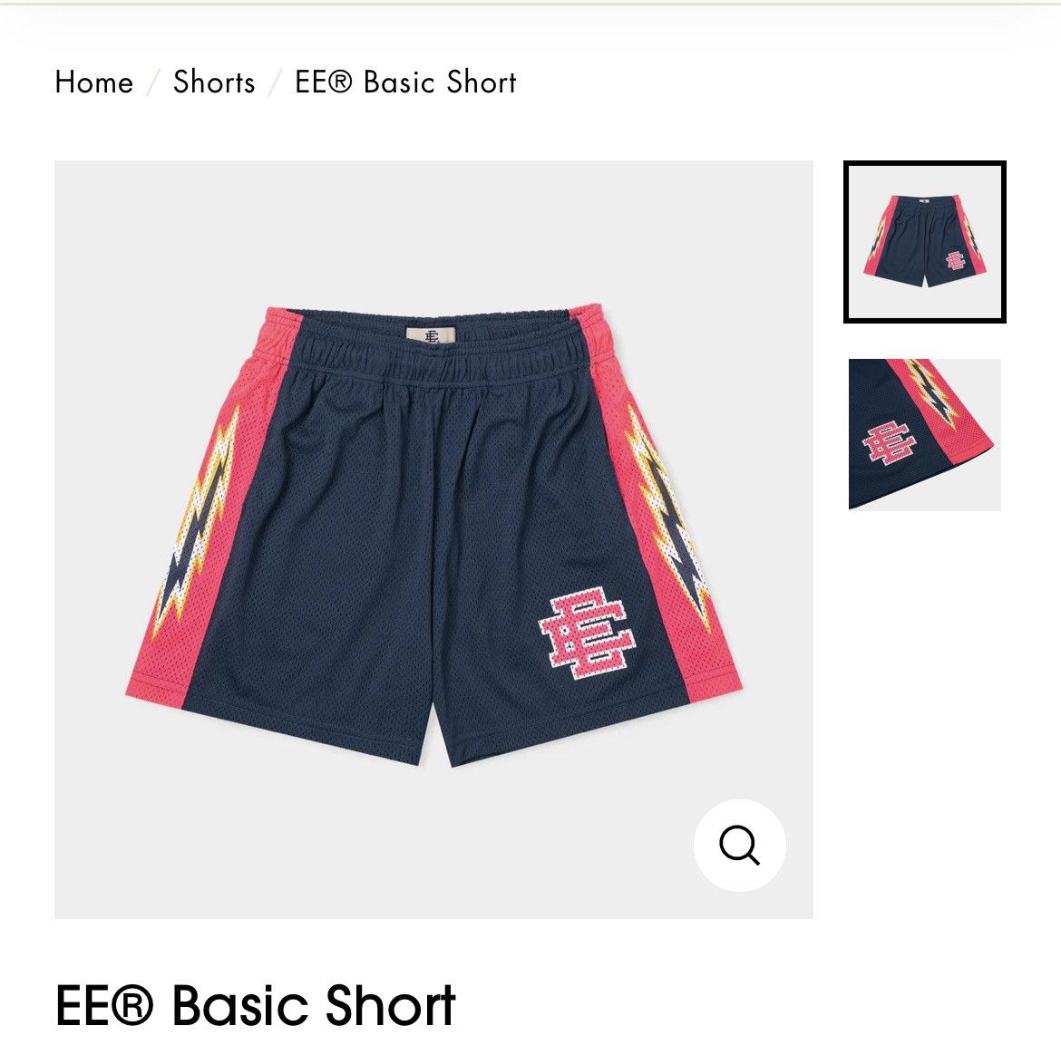 Eric Emanuel EE Basic Short EE Bolt Black