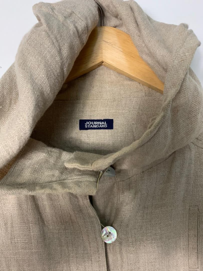 Journal Standard Journal Standard Hoodie Cropped Jacket Linen Size US M / EU 48-50 / 2 - 3 Thumbnail