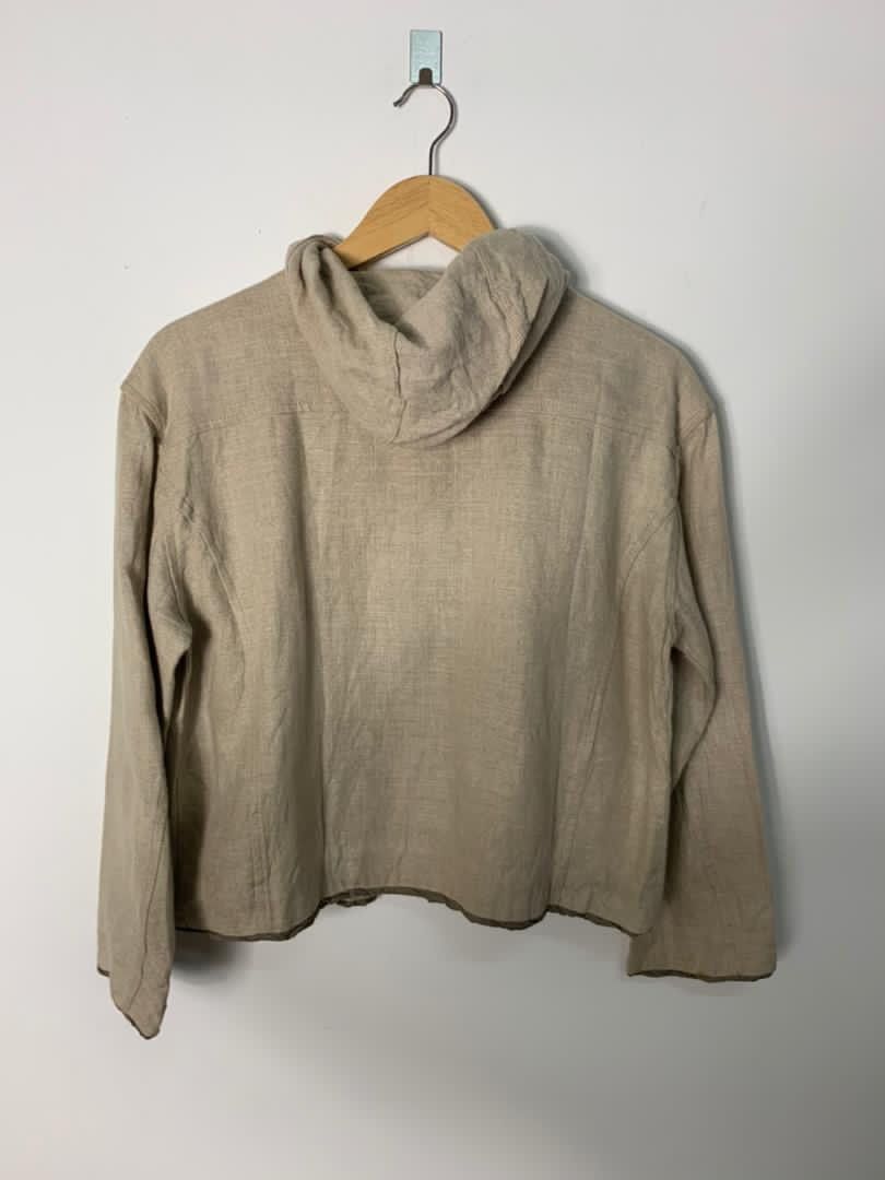Journal Standard Journal Standard Hoodie Cropped Jacket Linen Size US M / EU 48-50 / 2 - 6 Thumbnail