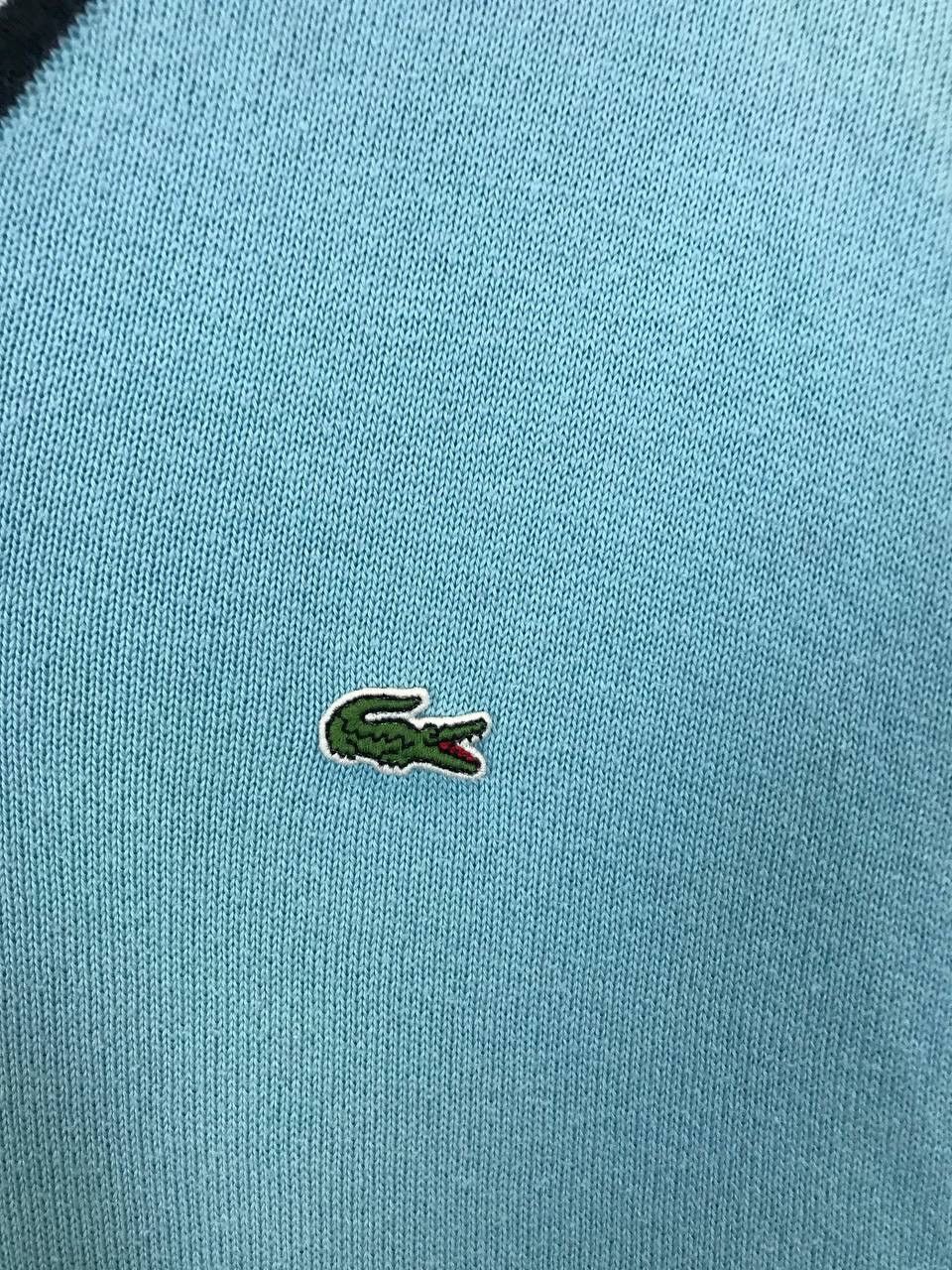 Lacoste Lacoste vintage v neck sweatshirt Size US L / EU 52-54 / 3 - 4 Thumbnail