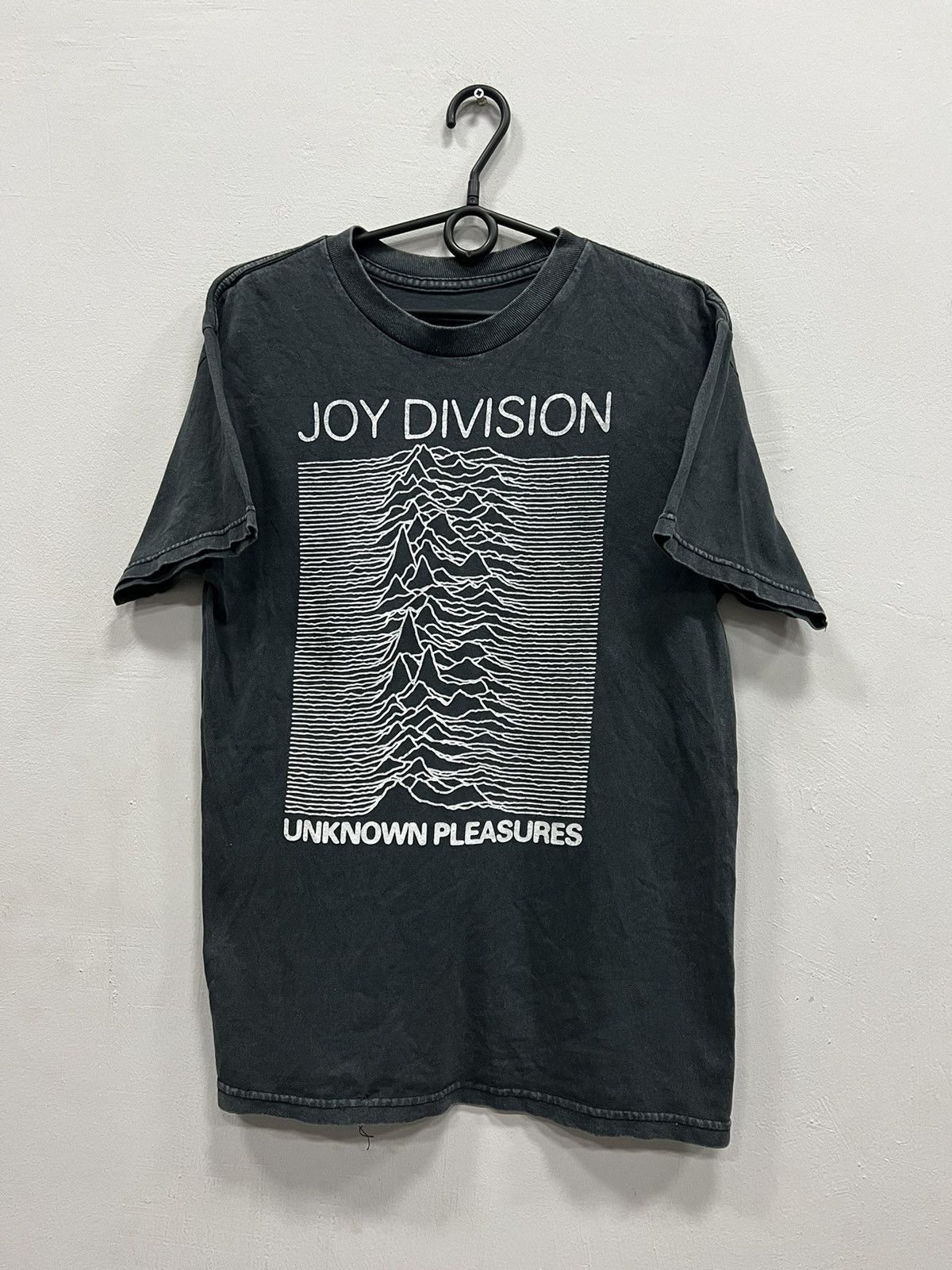 T-shirt Vintage Joy Division Années 80 - Concert Dante's Inferno - Taille M Blanc