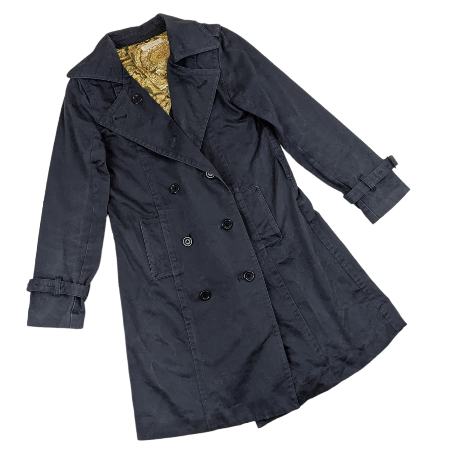 Japanese Brand Japan LA PASTEQUE Trench Coat Long Jacket Size S / US 4 / IT 40 - 3 Thumbnail
