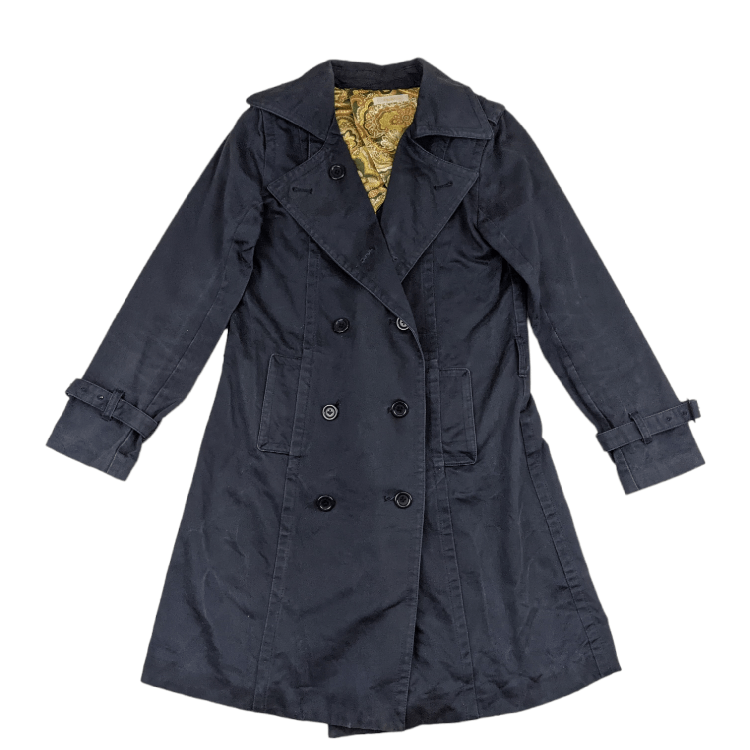 Japanese Brand Japan LA PASTEQUE Trench Coat Long Jacket Size S / US 4 / IT 40 - 2 Thumbnail