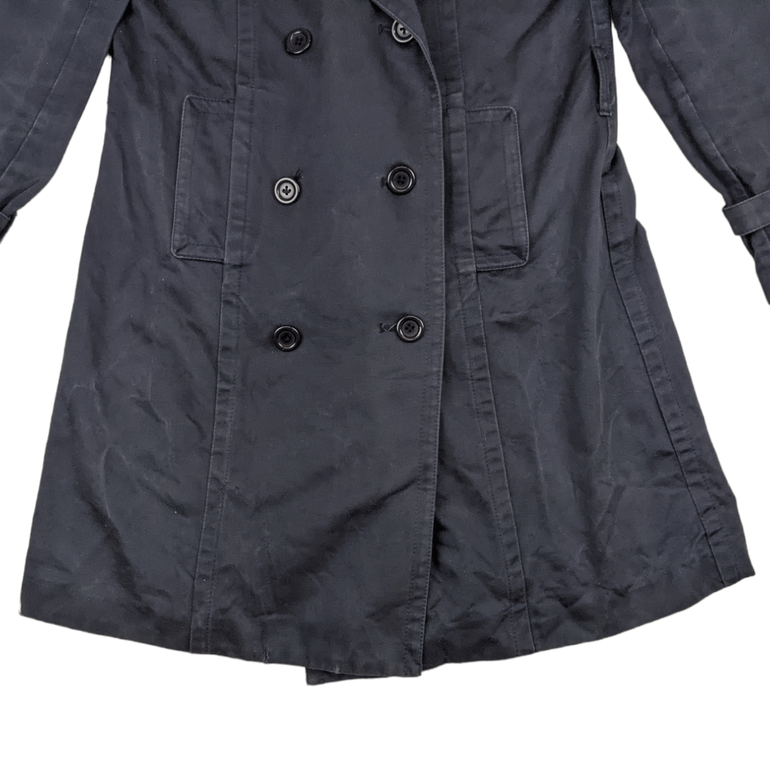 Japanese Brand Japan LA PASTEQUE Trench Coat Long Jacket Size S / US 4 / IT 40 - 5 Thumbnail