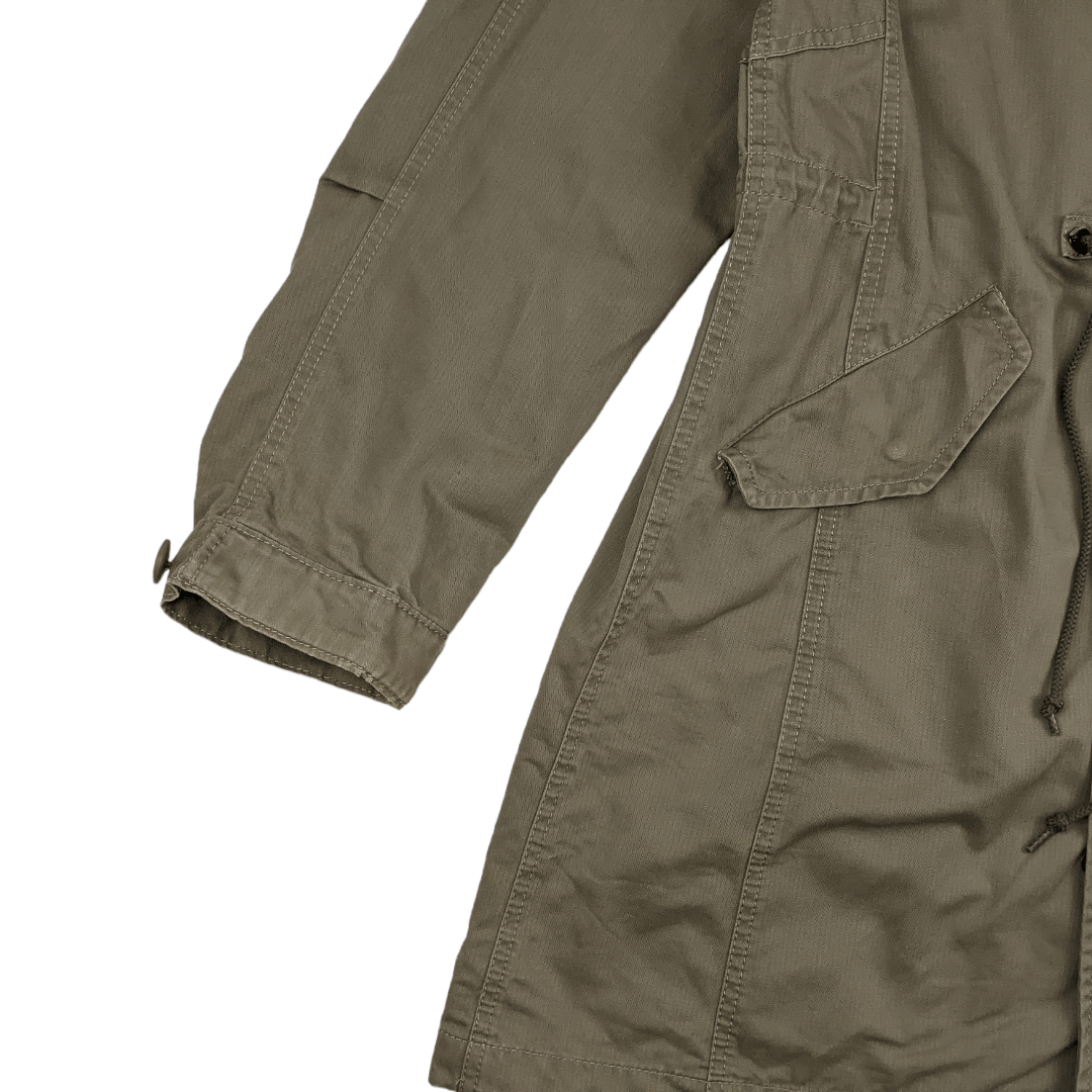 Japanese Brand Japan VERT DENSE Trench Coat Long Jacket With Hoodie Size M / US 6-8 / IT 42-44 - 6 Thumbnail